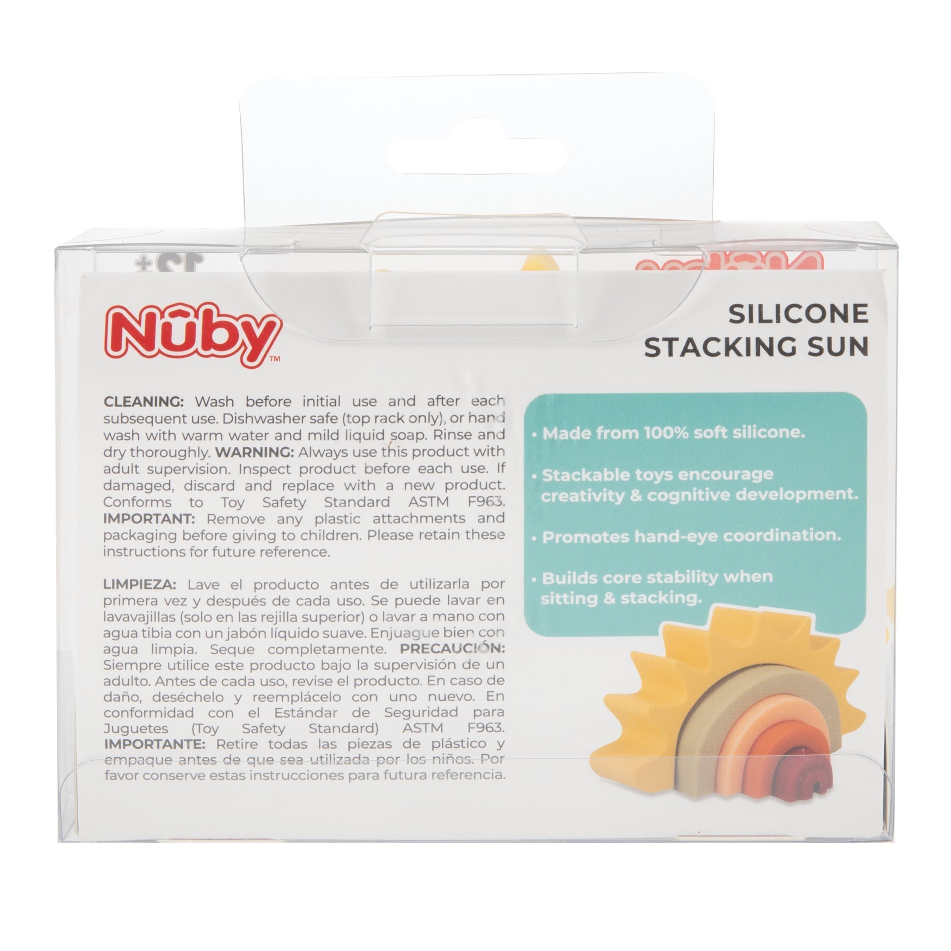 Silicone Stacking Sun Toy (P271)