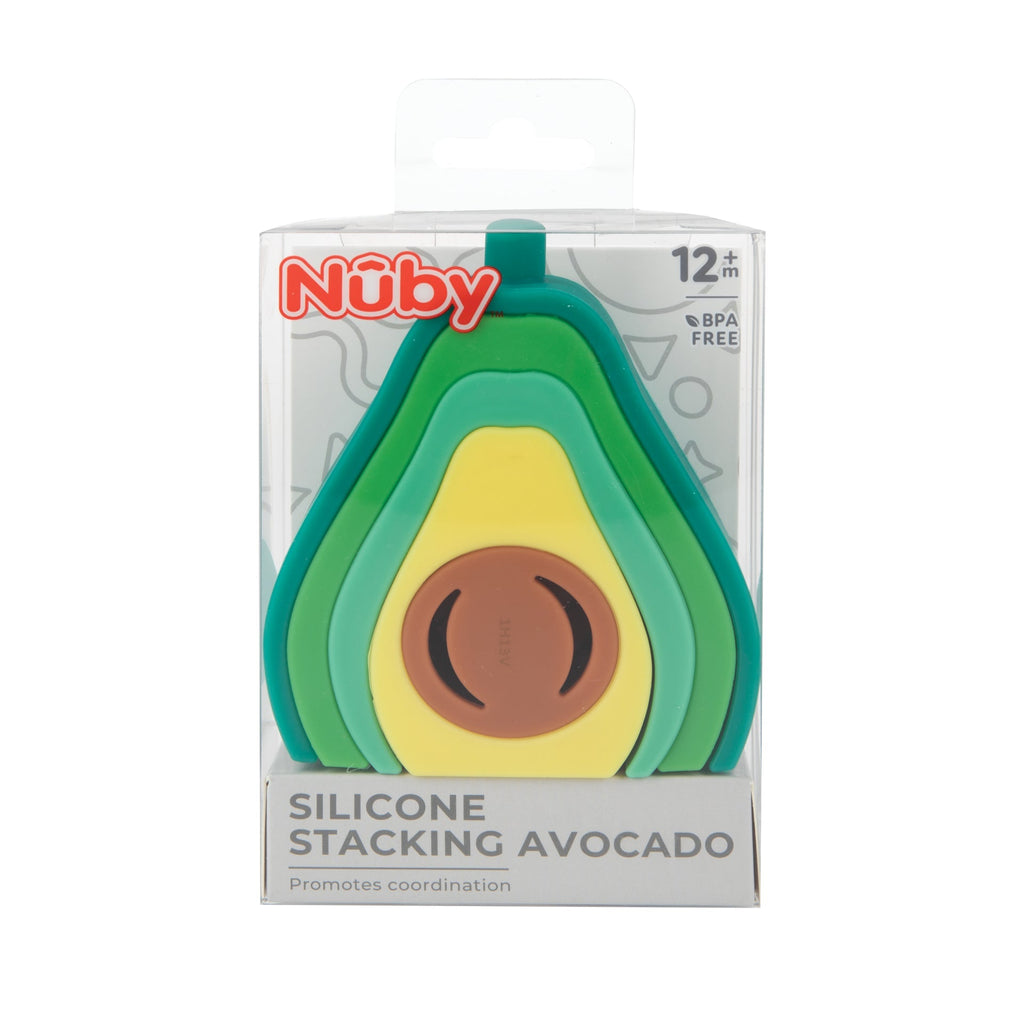 Silicone Stacking Avocado Toy (MY34)