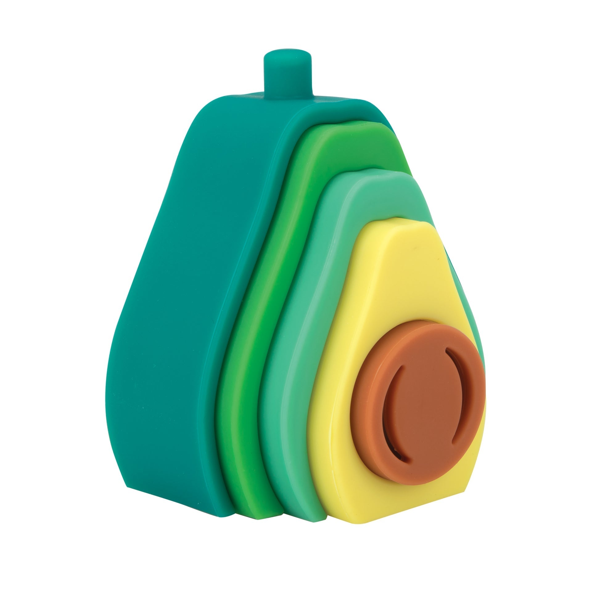 Silicone Stacking Avocado Toy (MY34)