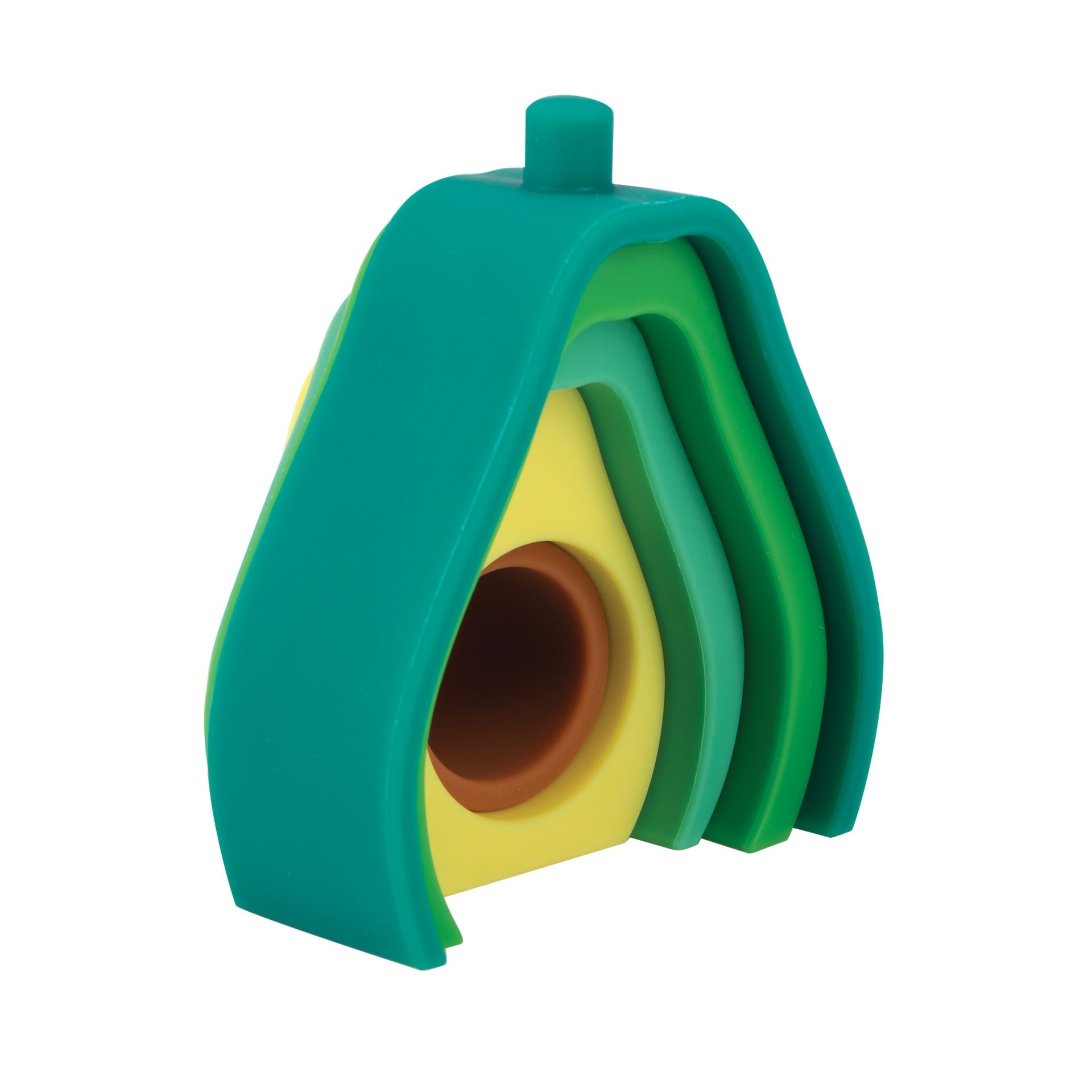 Silicone Stacking Avocado Toy (MY34)
