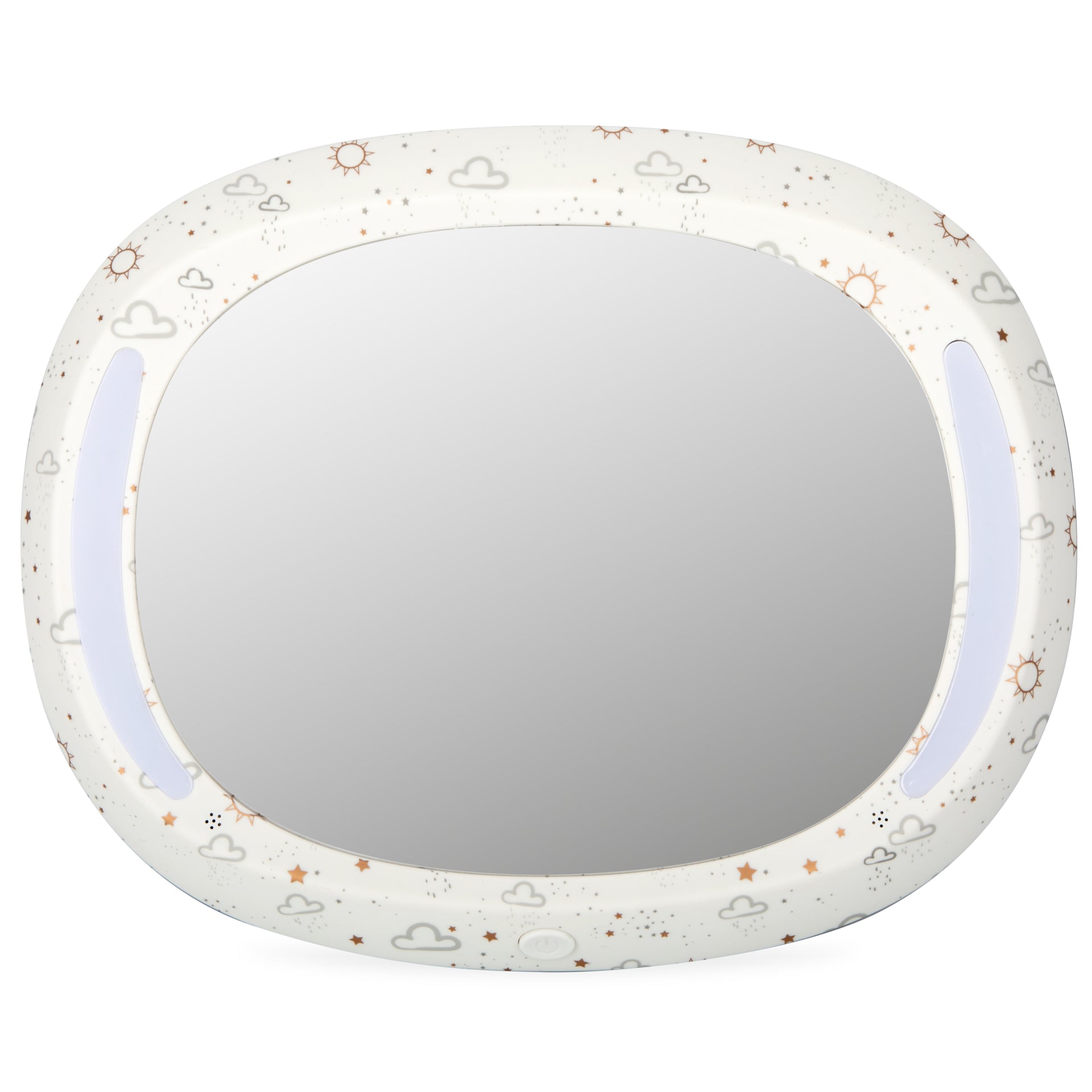 LED Light Backseat Baby Car Mirror with Remote (BGNM)