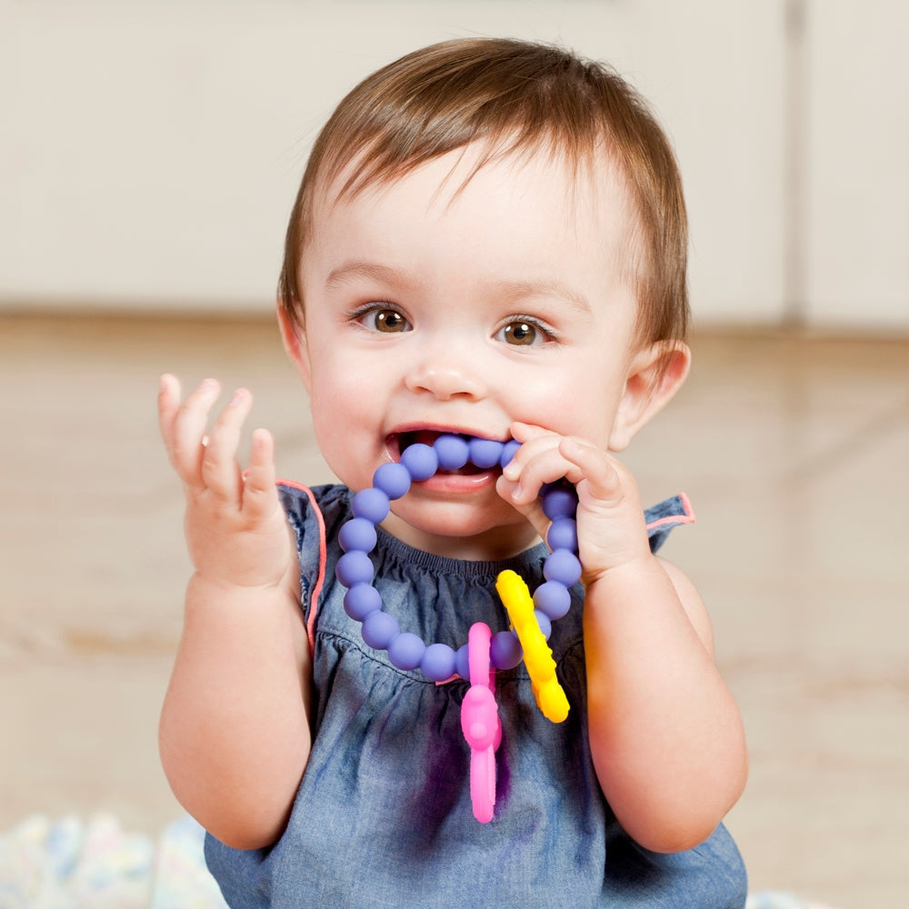 Soft Silicone Chewy Charms Teething Ring (68S2)