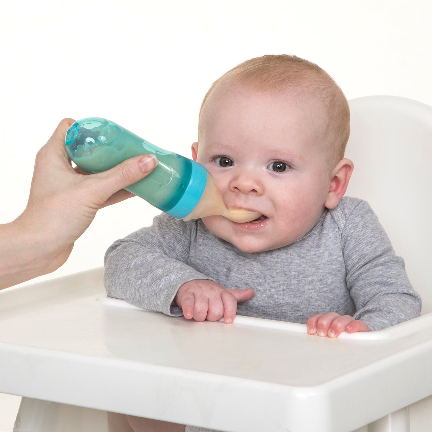 Silicone Squeeze Feeder with Cover (5LVW)