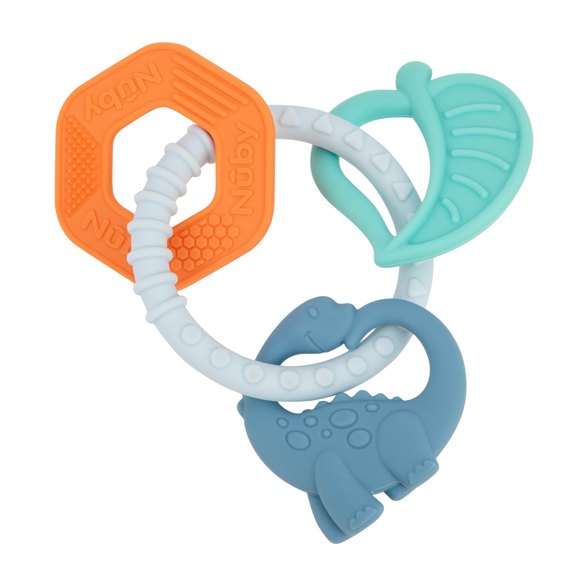 Soft Silicone Chewy Charms Teething Ring (68S2)