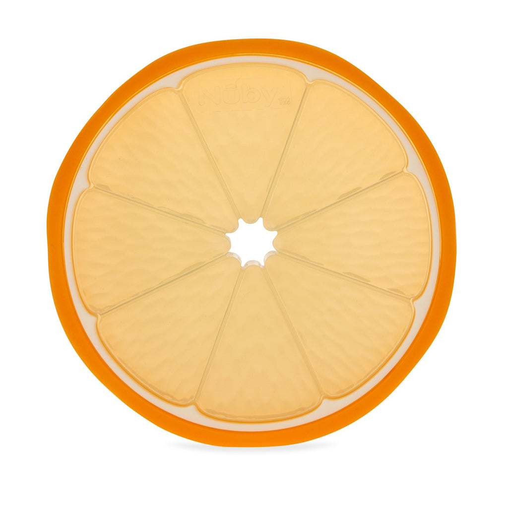 Orange Slice Silicone Teether (K4LV)