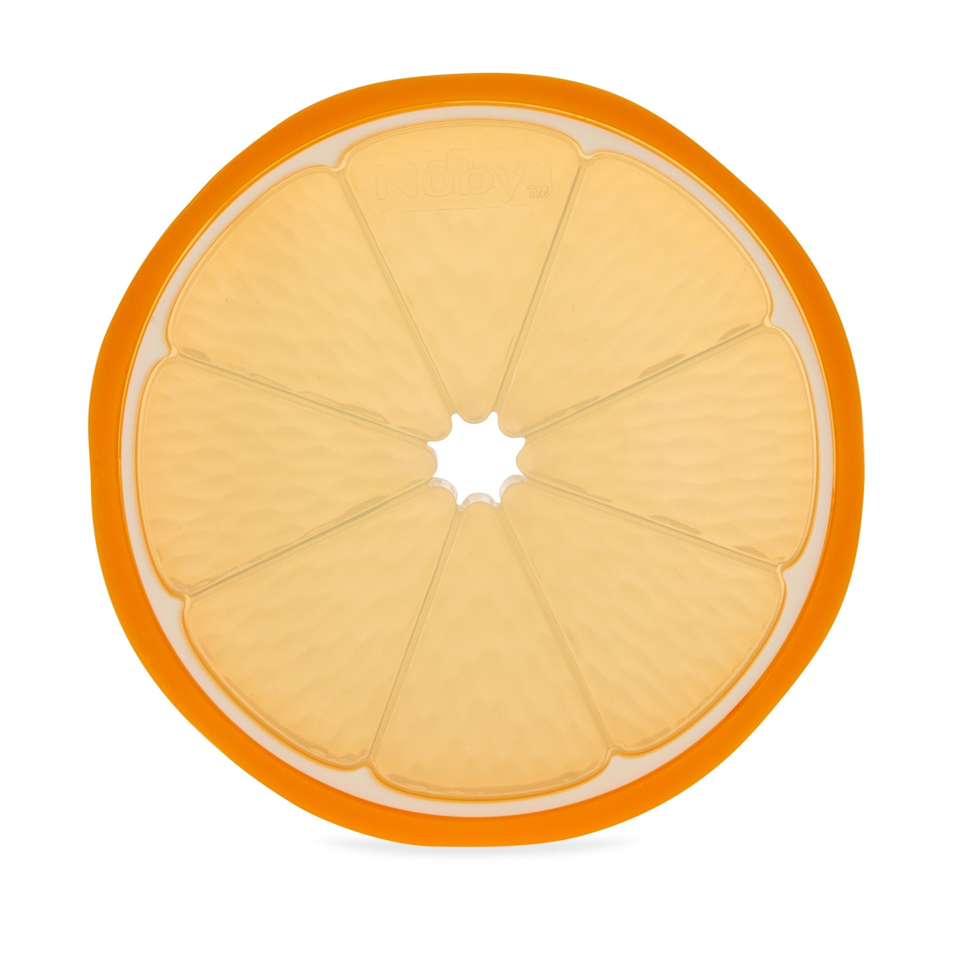 Orange Slice Silicone Teether (K4LV)