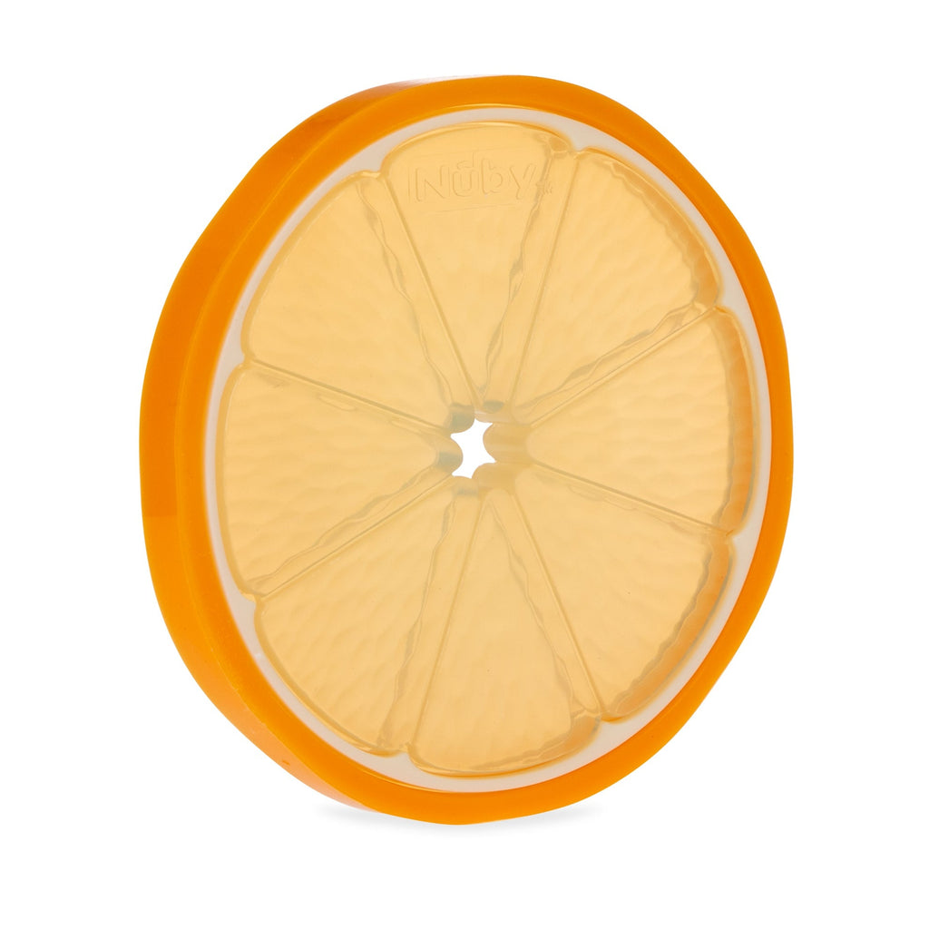 Orange Slice Silicone Teether (K4LV)