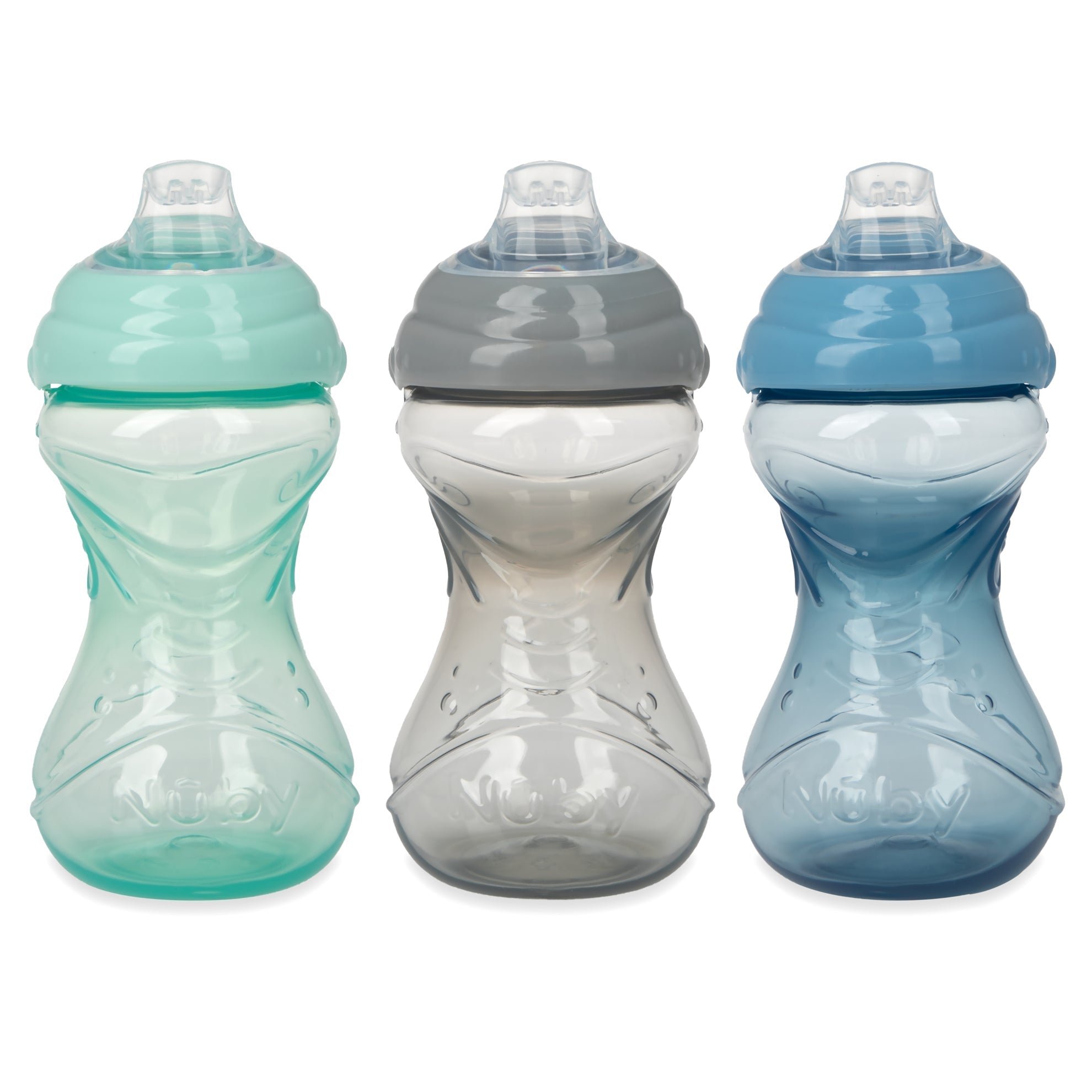 Clik-It Soft Spout Easy Grip Sippy Cup (3 Pack) (PUSE)