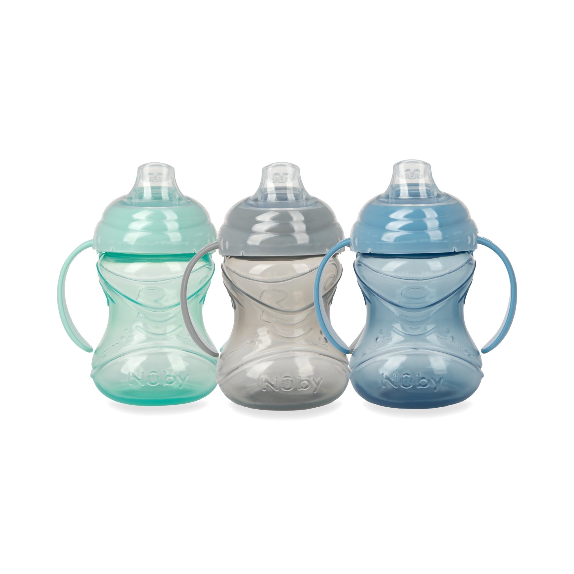 Clik-It Soft Spout Grip N' Sip Trainer Cup (3 Pack) (WXMV)