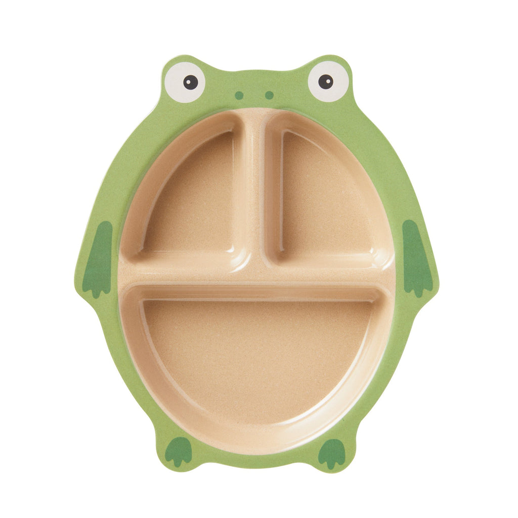 Eco Rice Husk 3-Section Plate (3NKN)