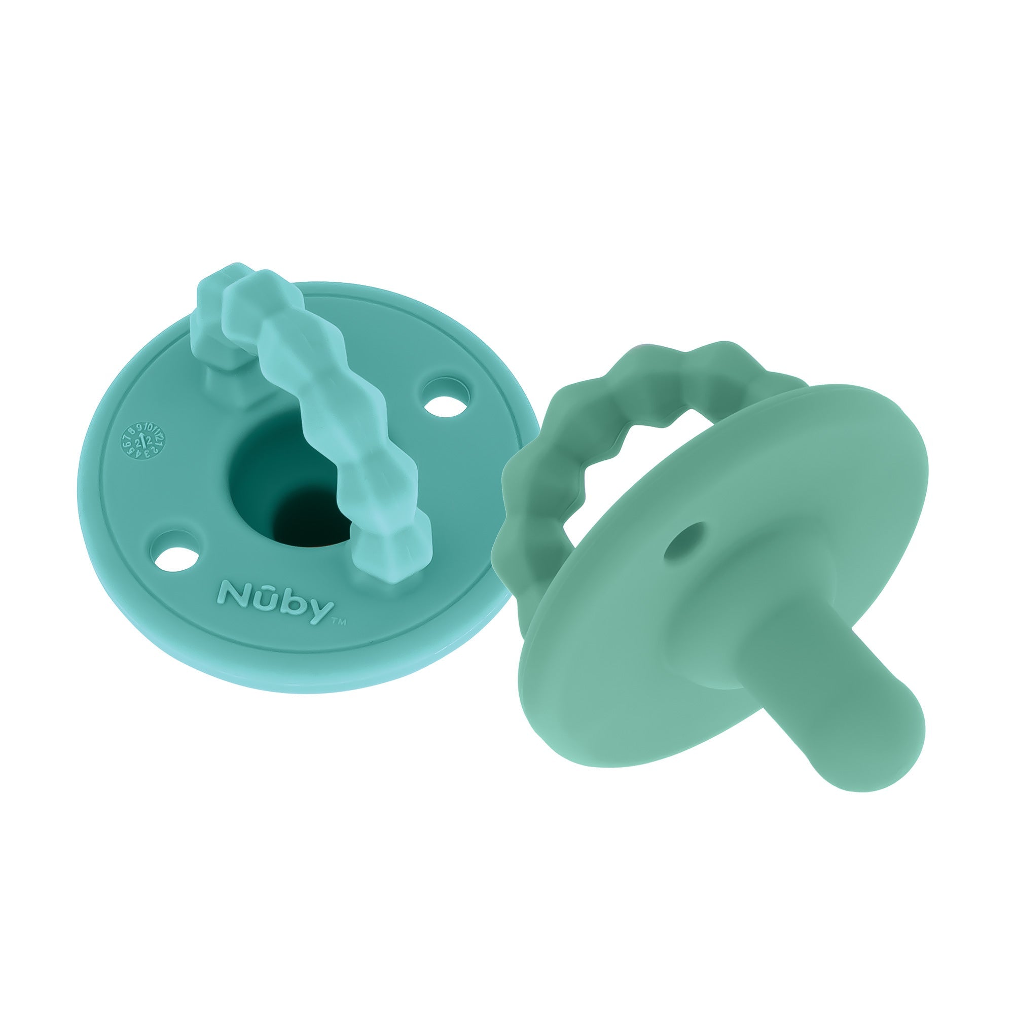 Silicone Softees Pacifier & Teether (2 Pack) (G1UG)
