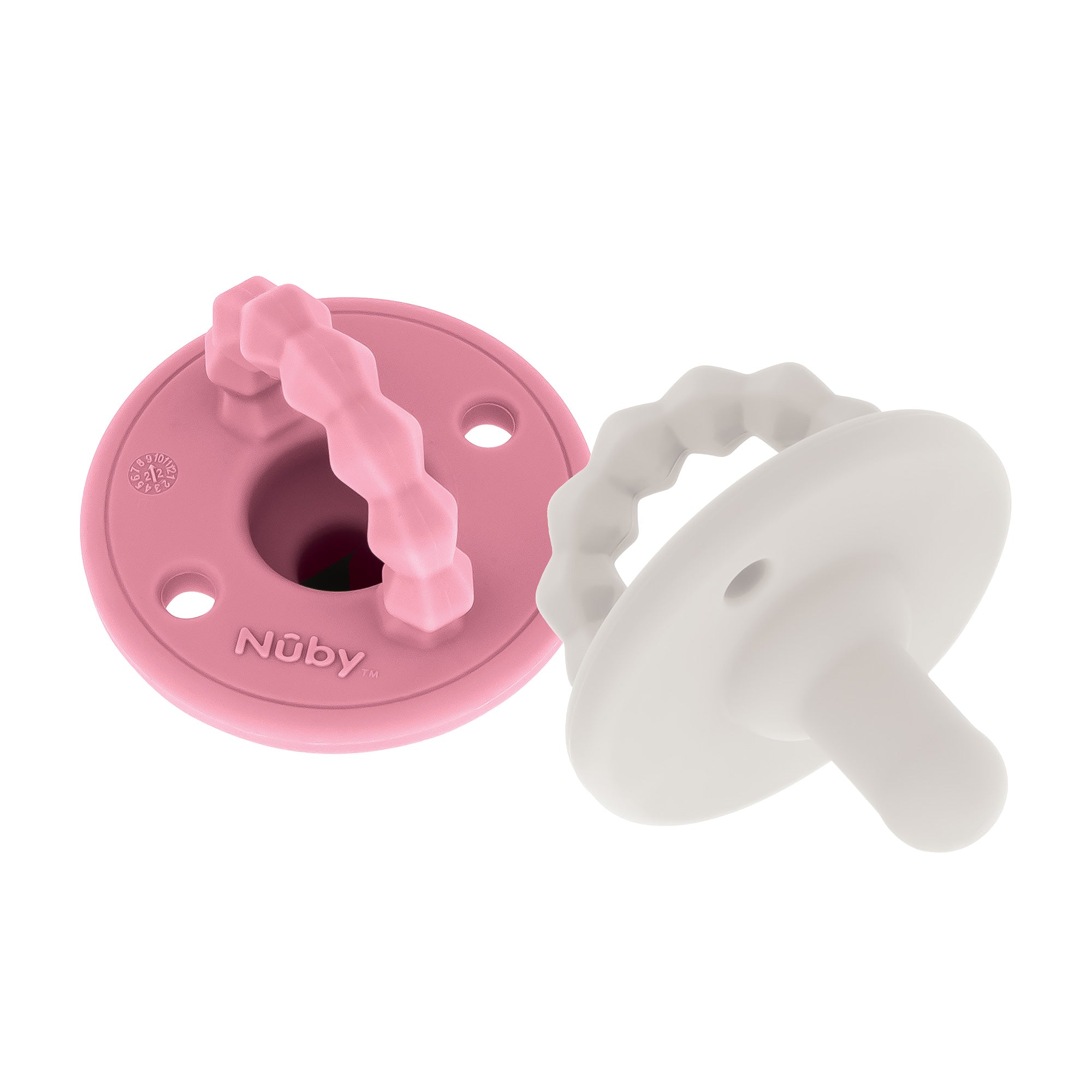 Silicone Softees Pacifier & Teether (2 Pack) (G1UG)