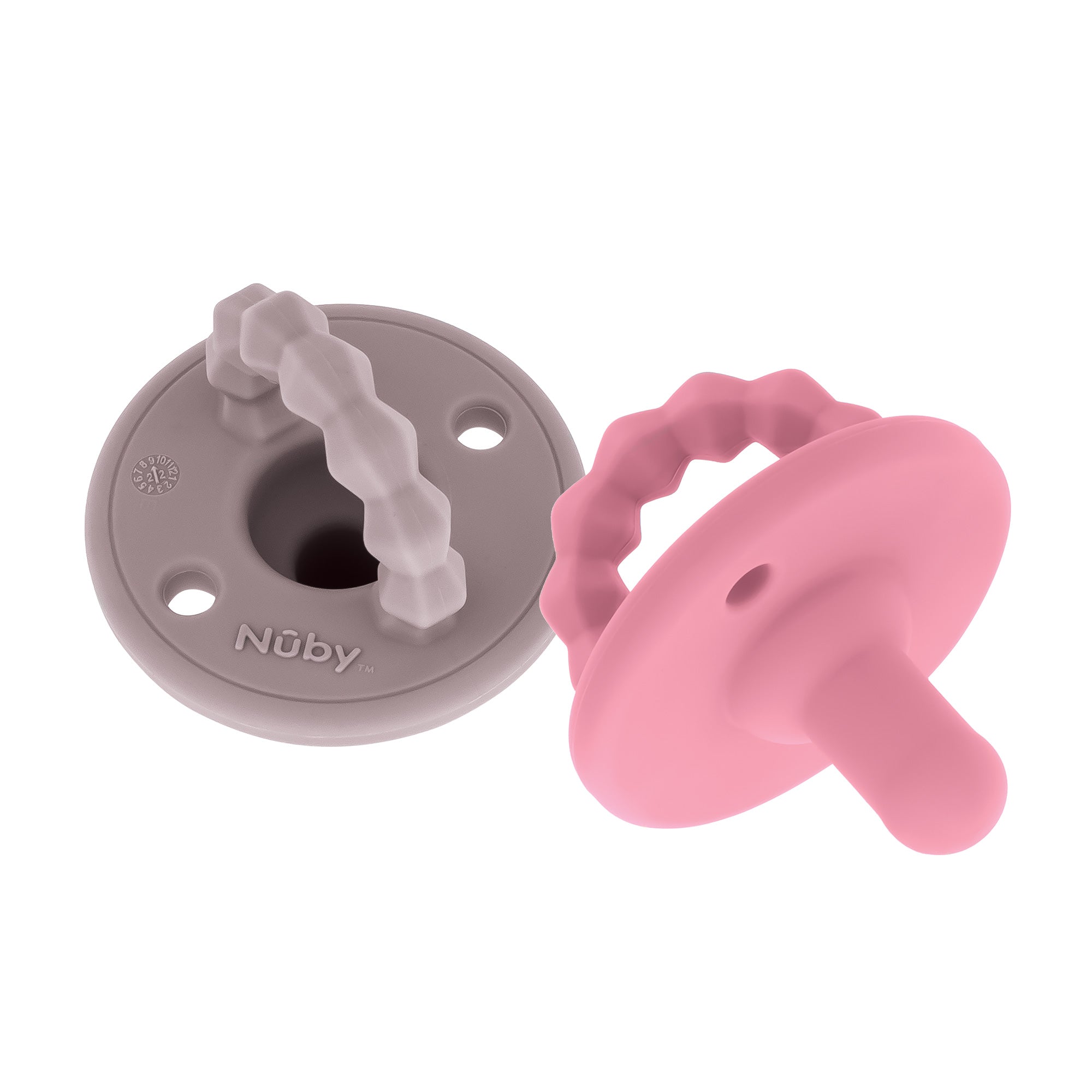 Silicone Softees Pacifier & Teether (2 Pack) (G1UG)