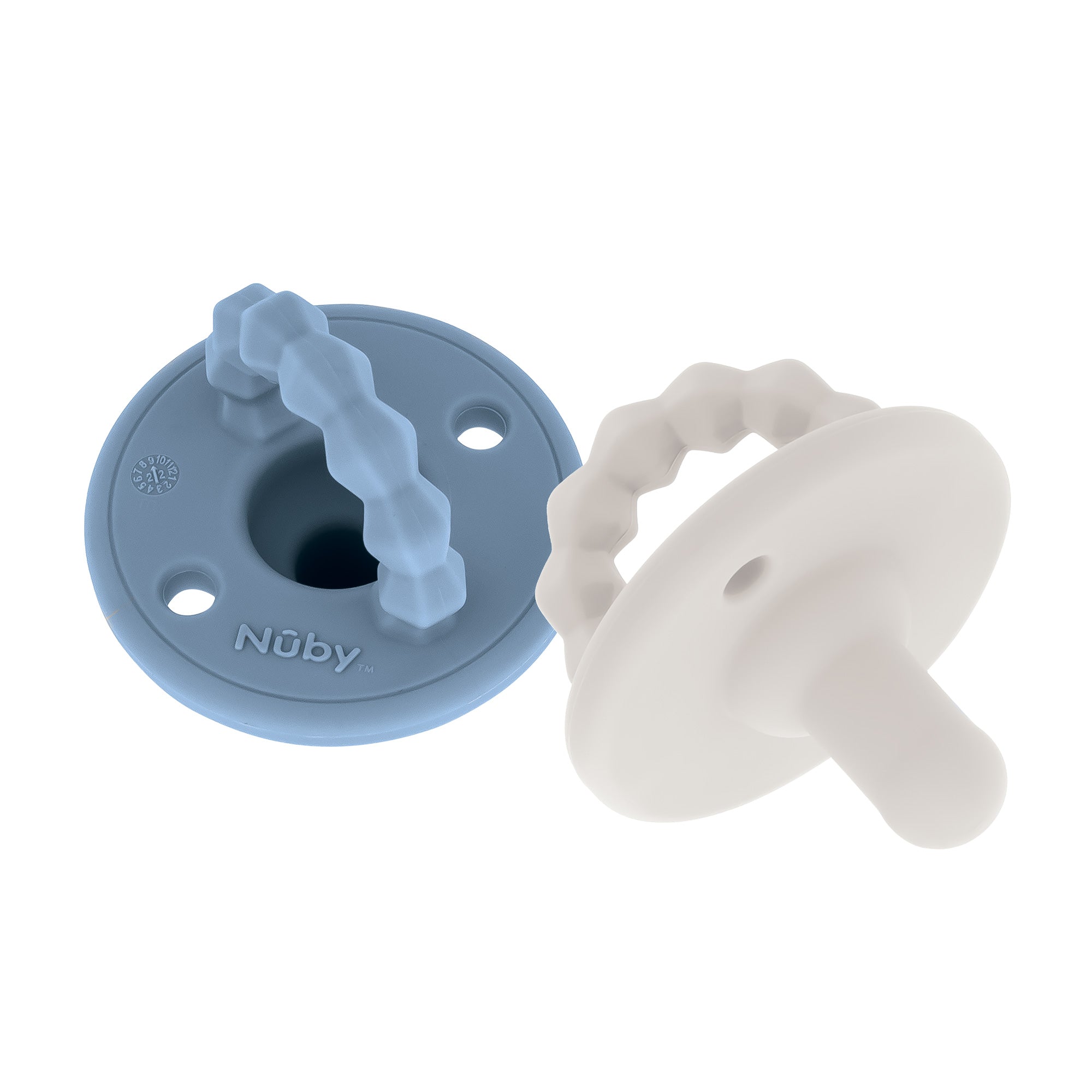 Silicone Softees Pacifier & Teether (2 Pack) (G1UG)