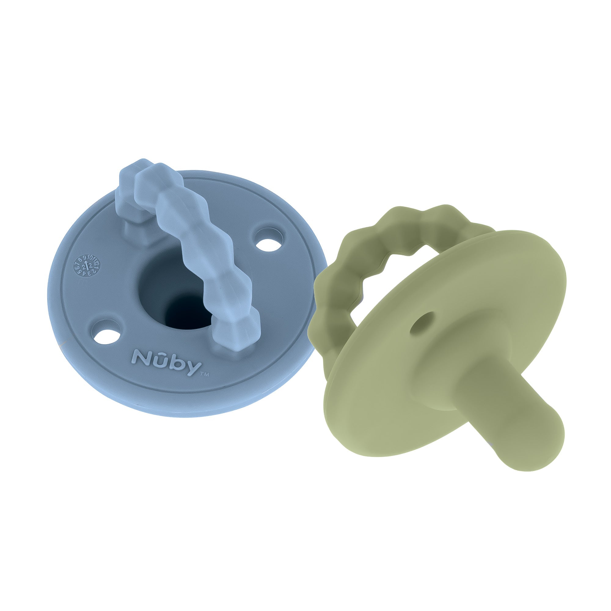 Silicone Softees Pacifier & Teether (2 Pack) (G1UG)