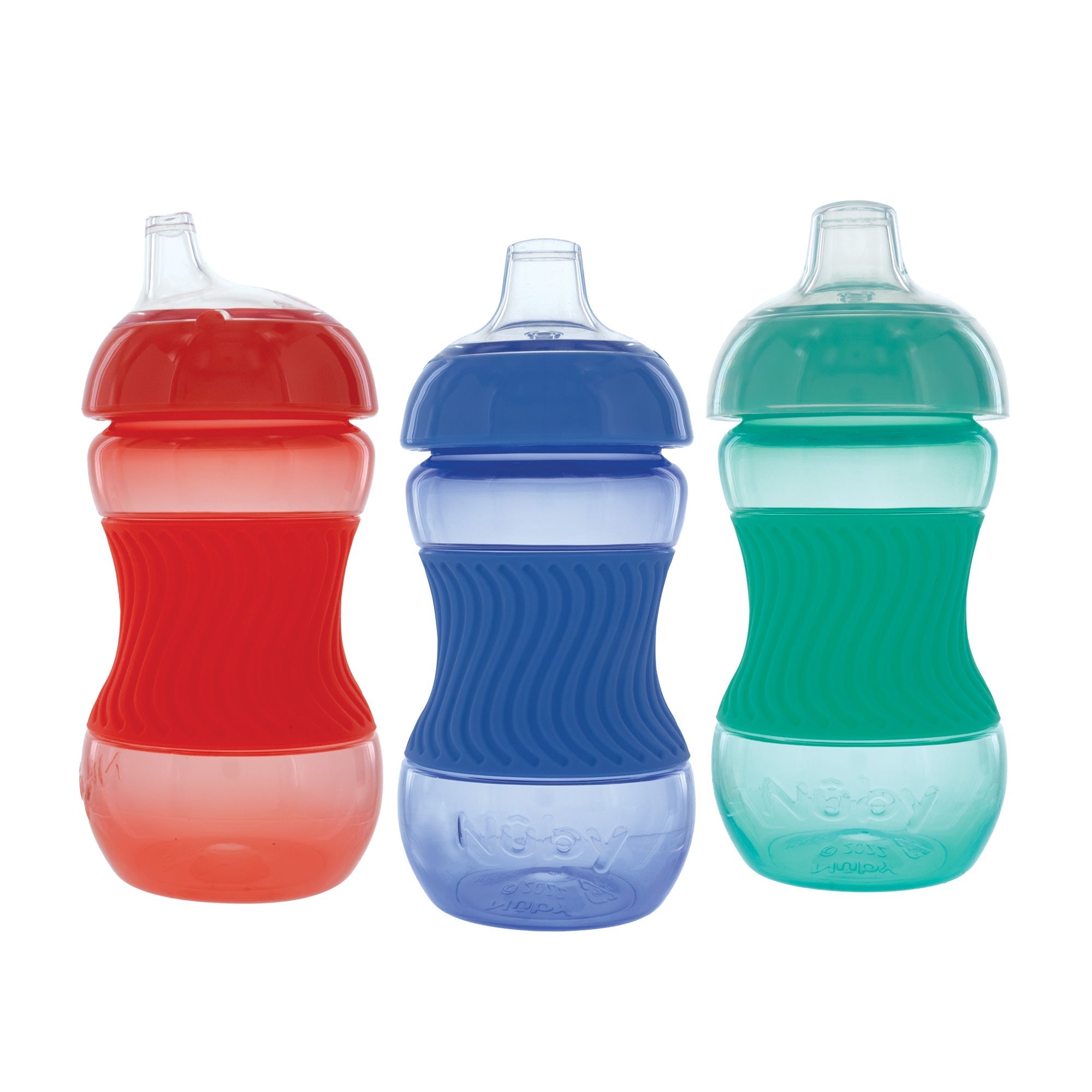 Mini Gripper Soft Spout Sippy Cup with Sleeve (3 Pack) (ZPLU)
