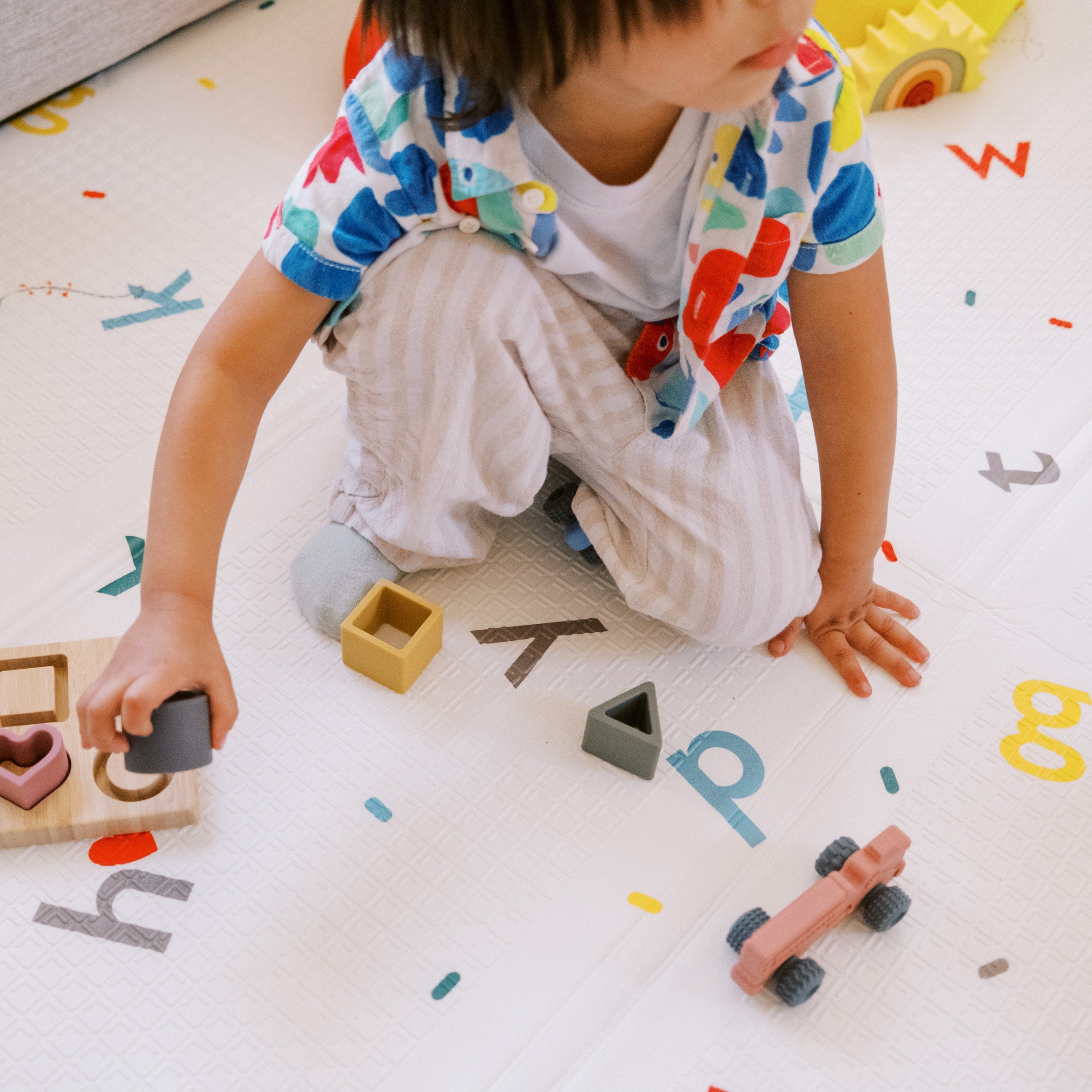 Reversible Floor Mat | Cars & Roads (UYCB)