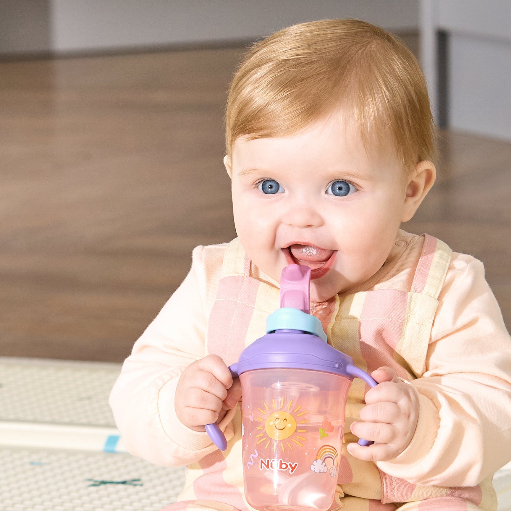 2-in-1 Toddler Cup (2 Pack) | Tiger & Rainbows (7F52)