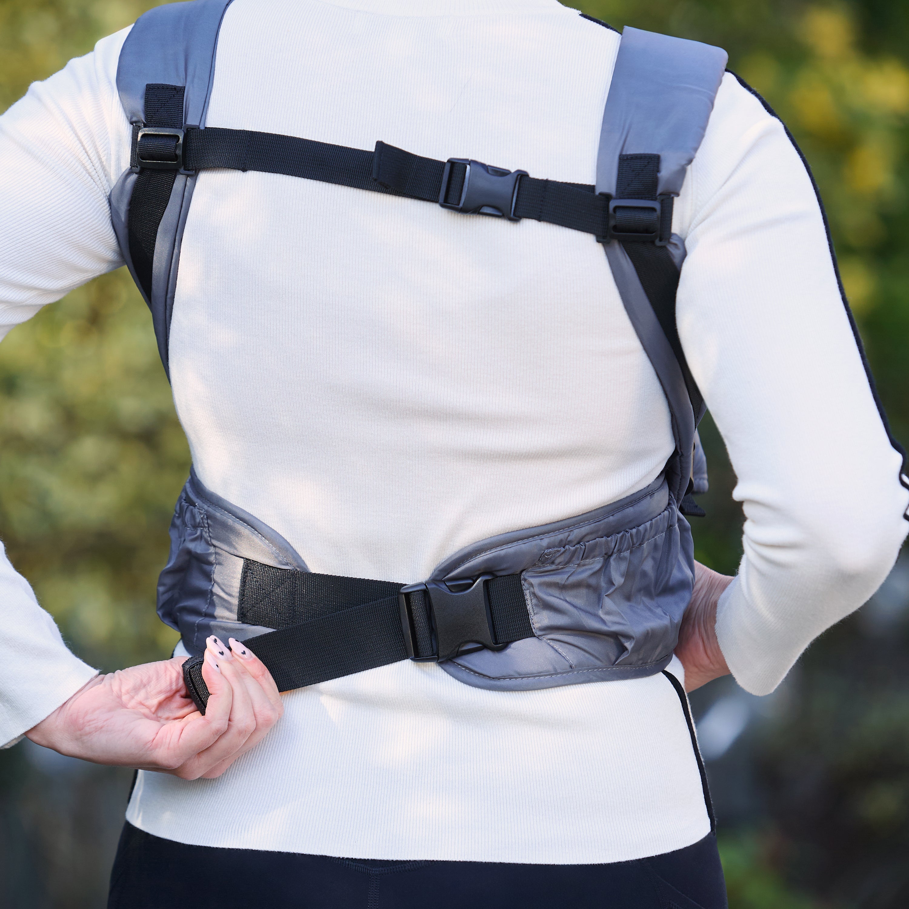Deluxe Baby Carrier | Grey (L2SF)