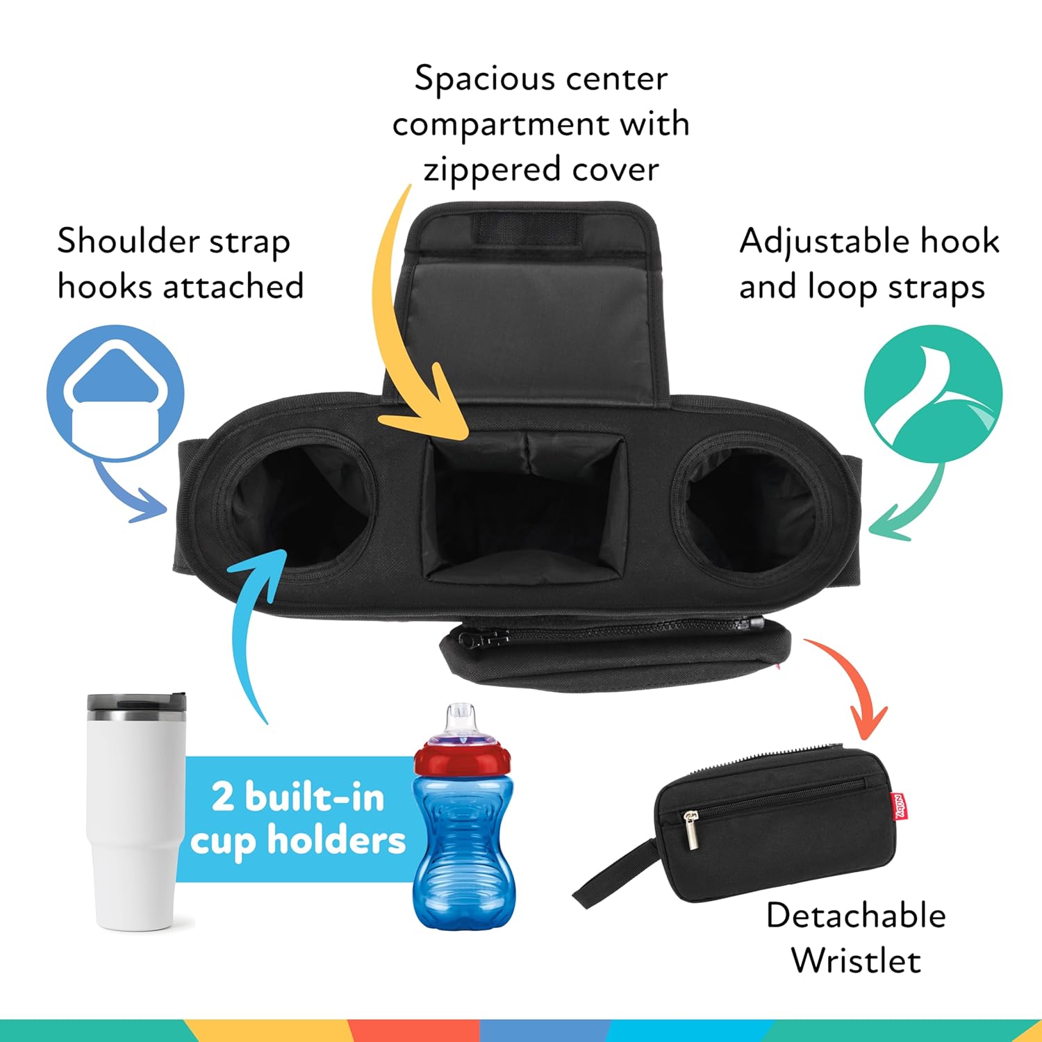 Deluxe Stroller Organizer (4POZ)