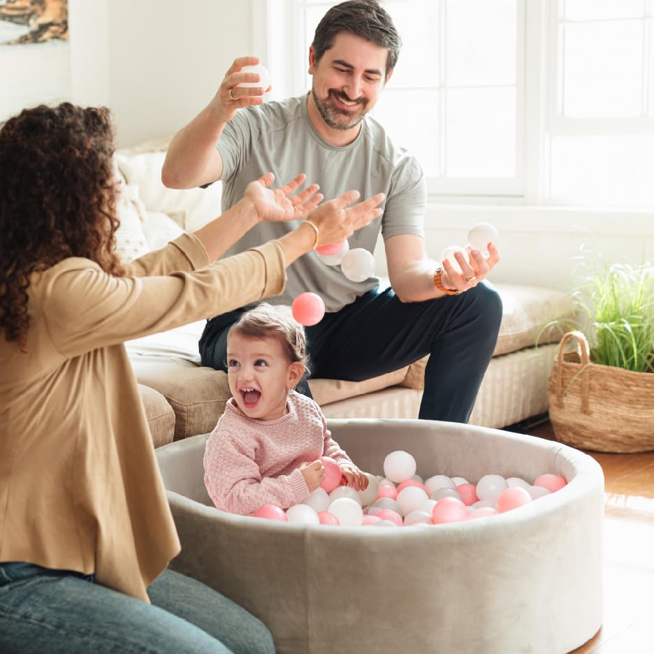 Kids' Ball Pit for Home with 200 Balls | Pink (DXVR)
