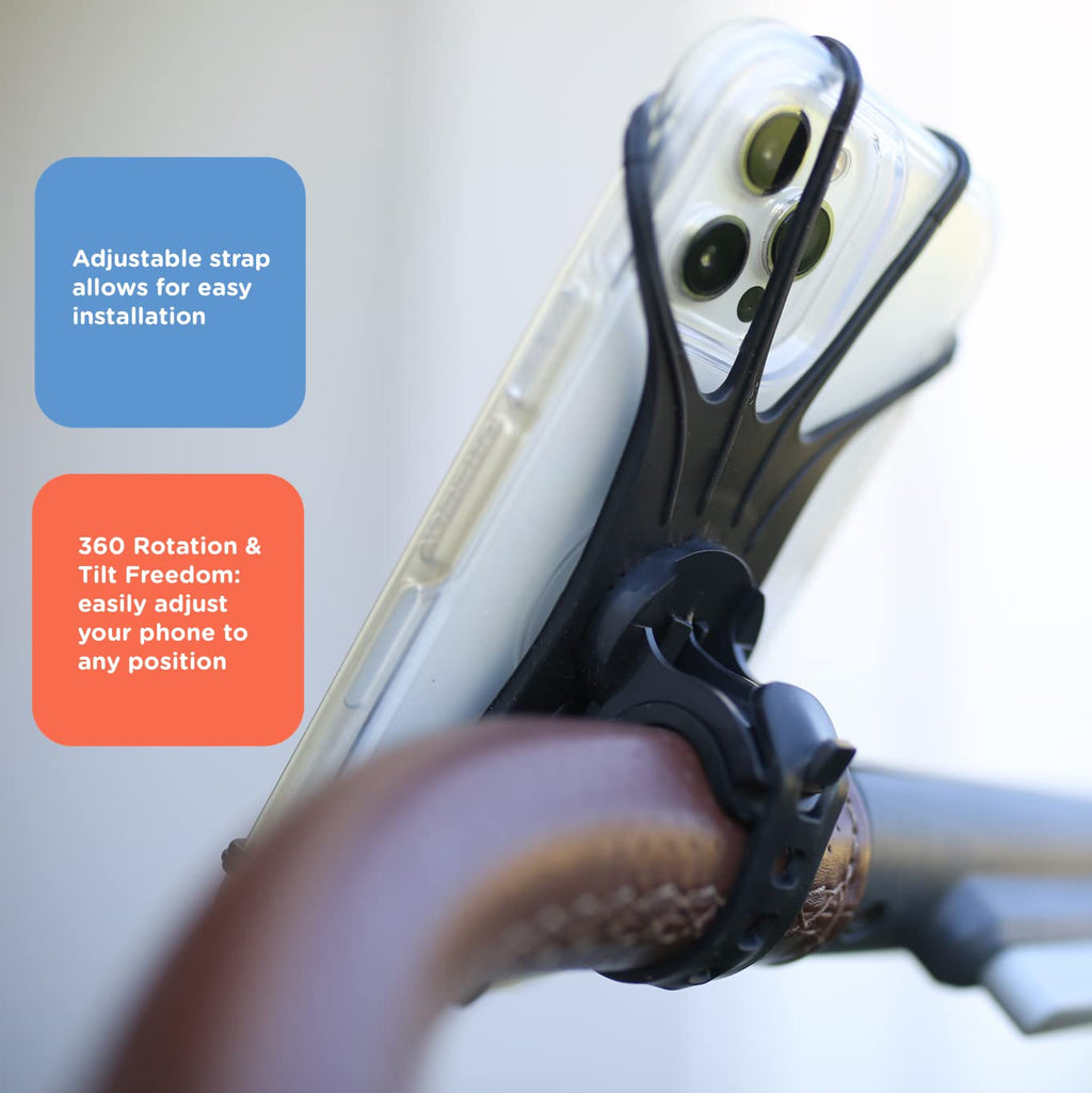 Silicone Stroller Phone Holder (2 Pack) (G0L0)
