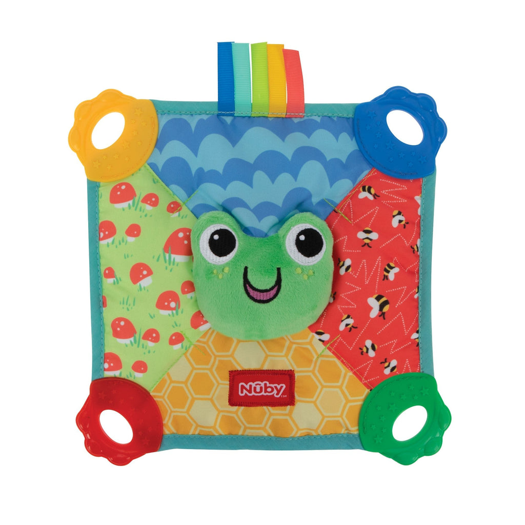Plush Pal Teether Blankie | Frog (G4ZG)