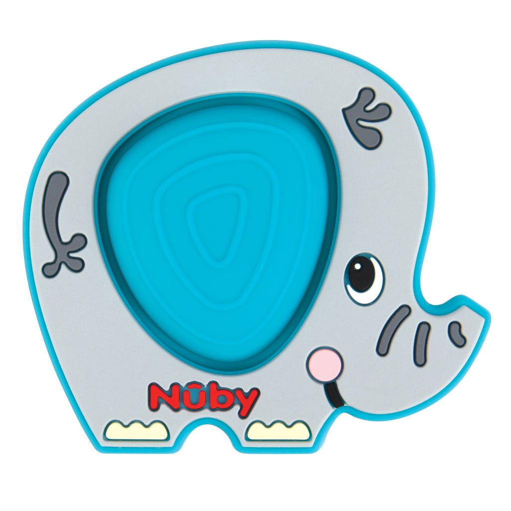Teethe N' Pop Sensory Play Teether | Elephant (M4FZ)