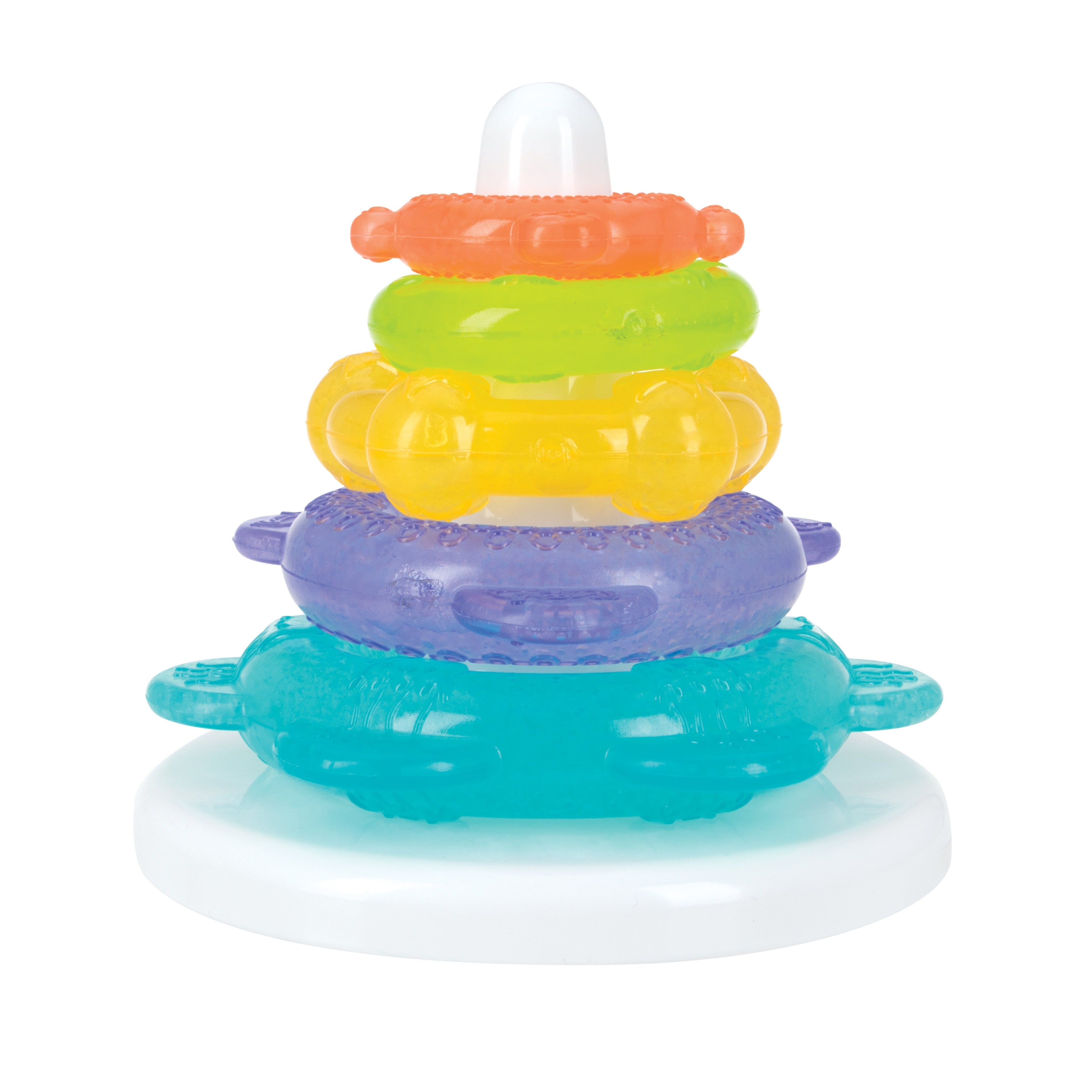 IcyBite Ocean Rings Teething and Stacking Toy (8XMV)