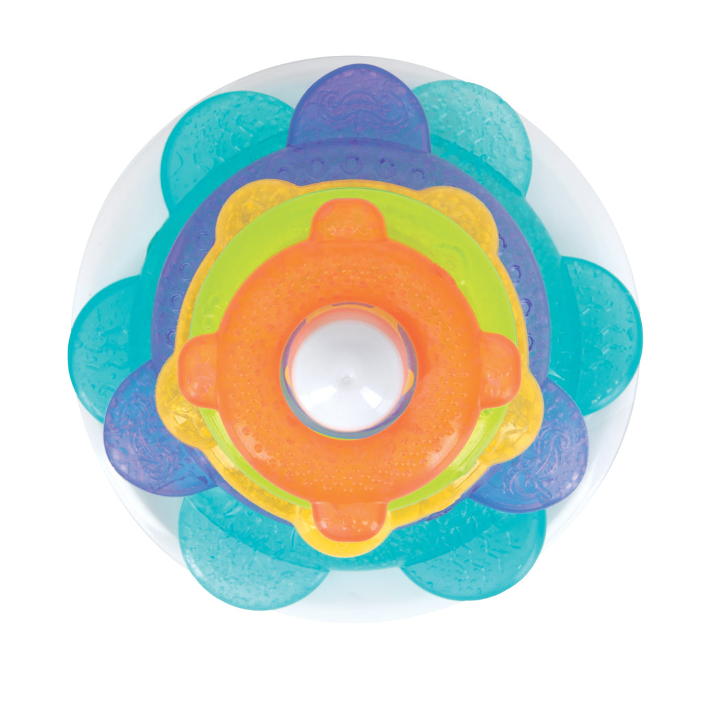 IcyBite Ocean Rings Teething and Stacking Toy (8XMV)