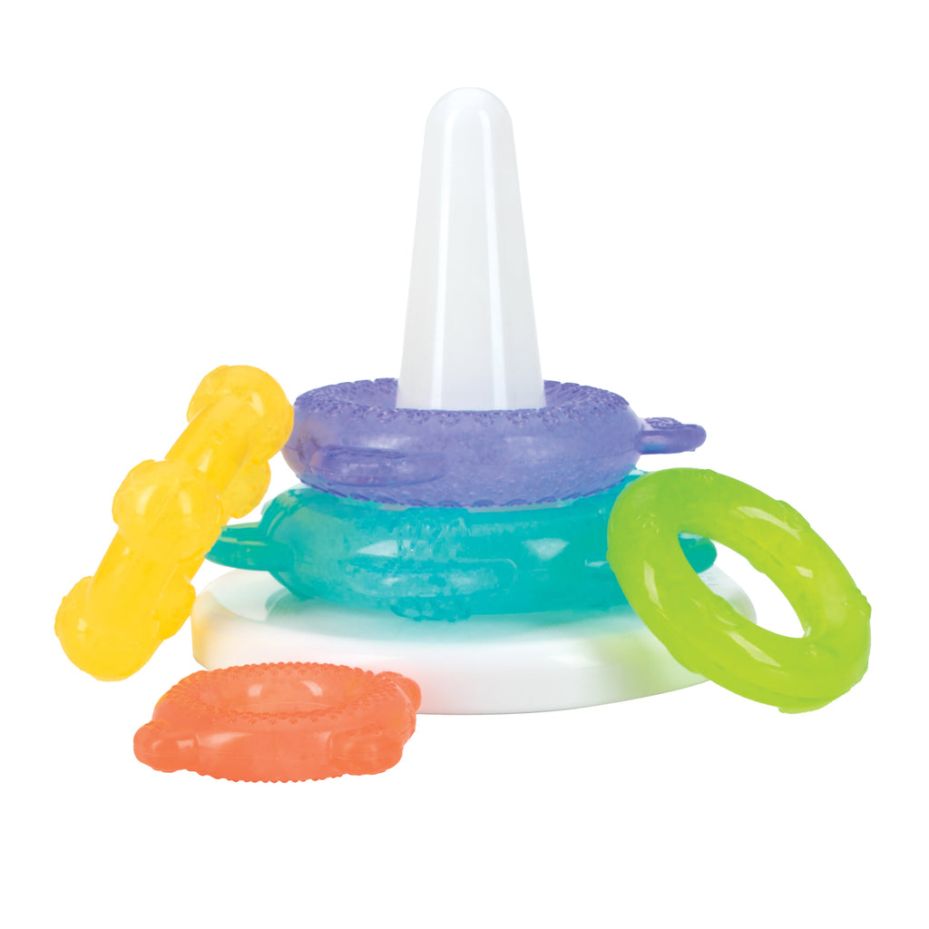 IcyBite Ocean Rings Teething and Stacking Toy (8XMV)