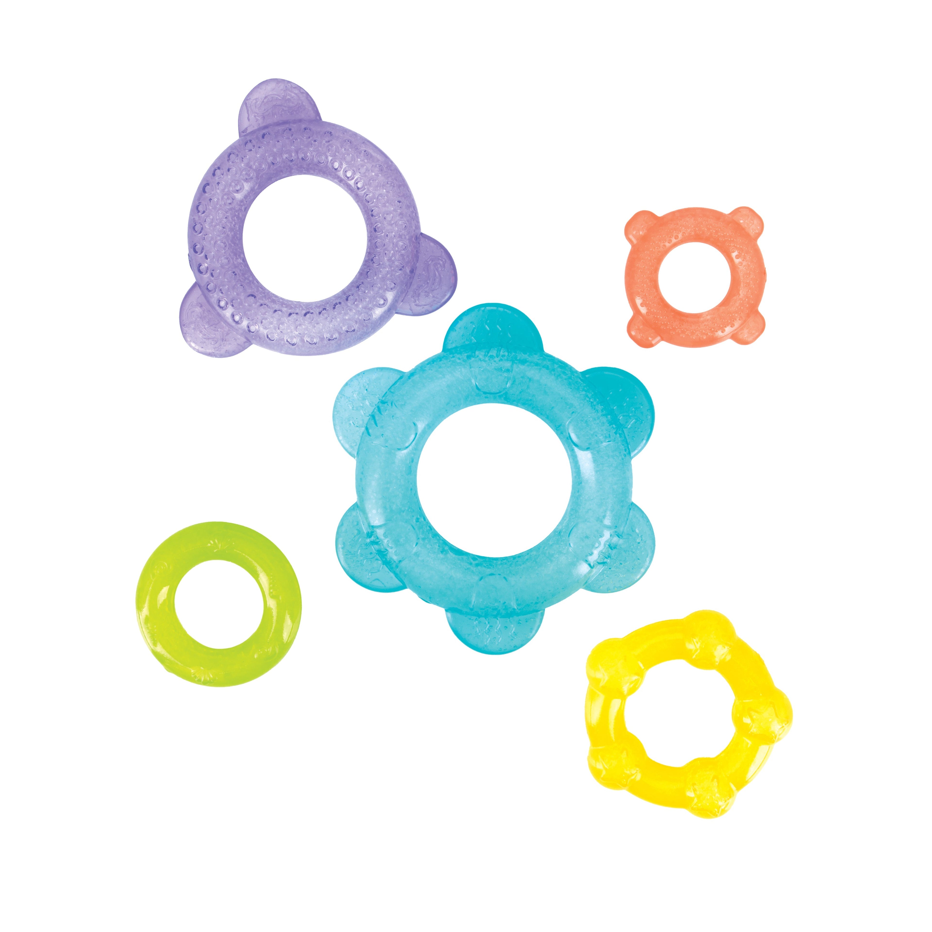 IcyBite Ocean Rings Teething and Stacking Toy (8XMV)