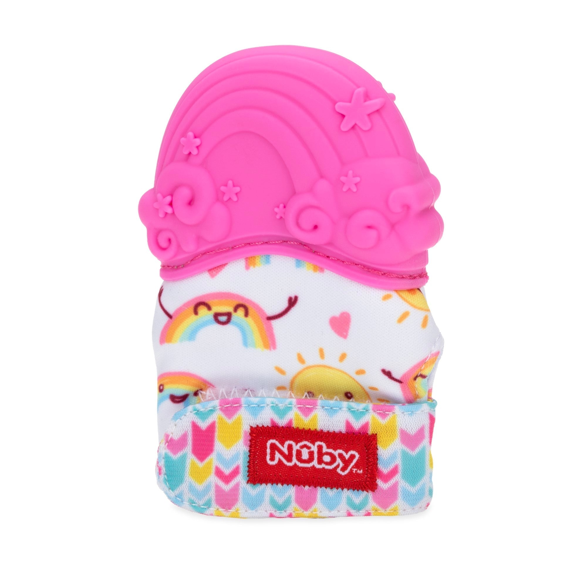 Happy Hands Silicone Teething Mitten (X44J)