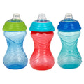 Clik-It Soft Spout Easy Grip Sippy Cup (3 Pack) (PUSE)