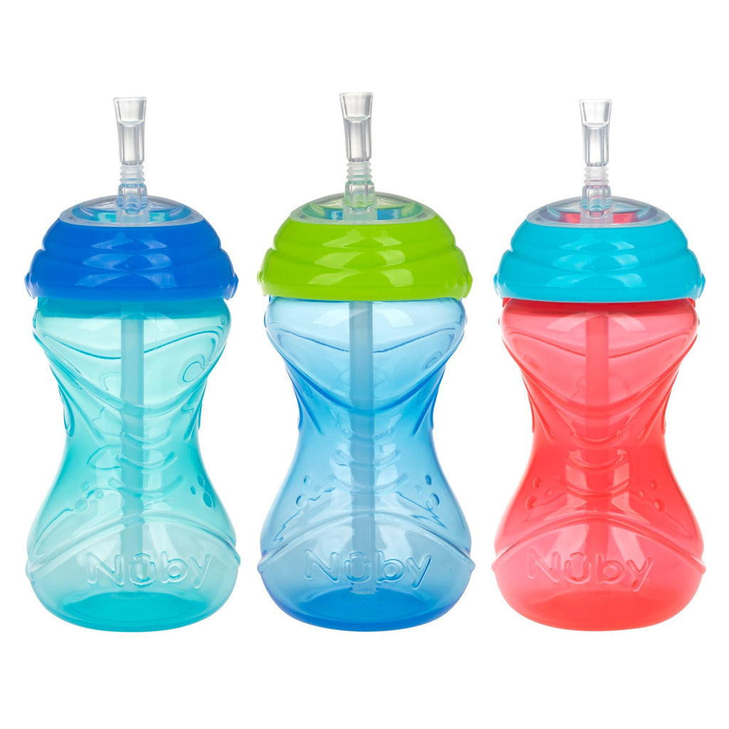 Clik-It Flex Straw Leakproof Sippy Cup (3 Pack) (KSEI)
