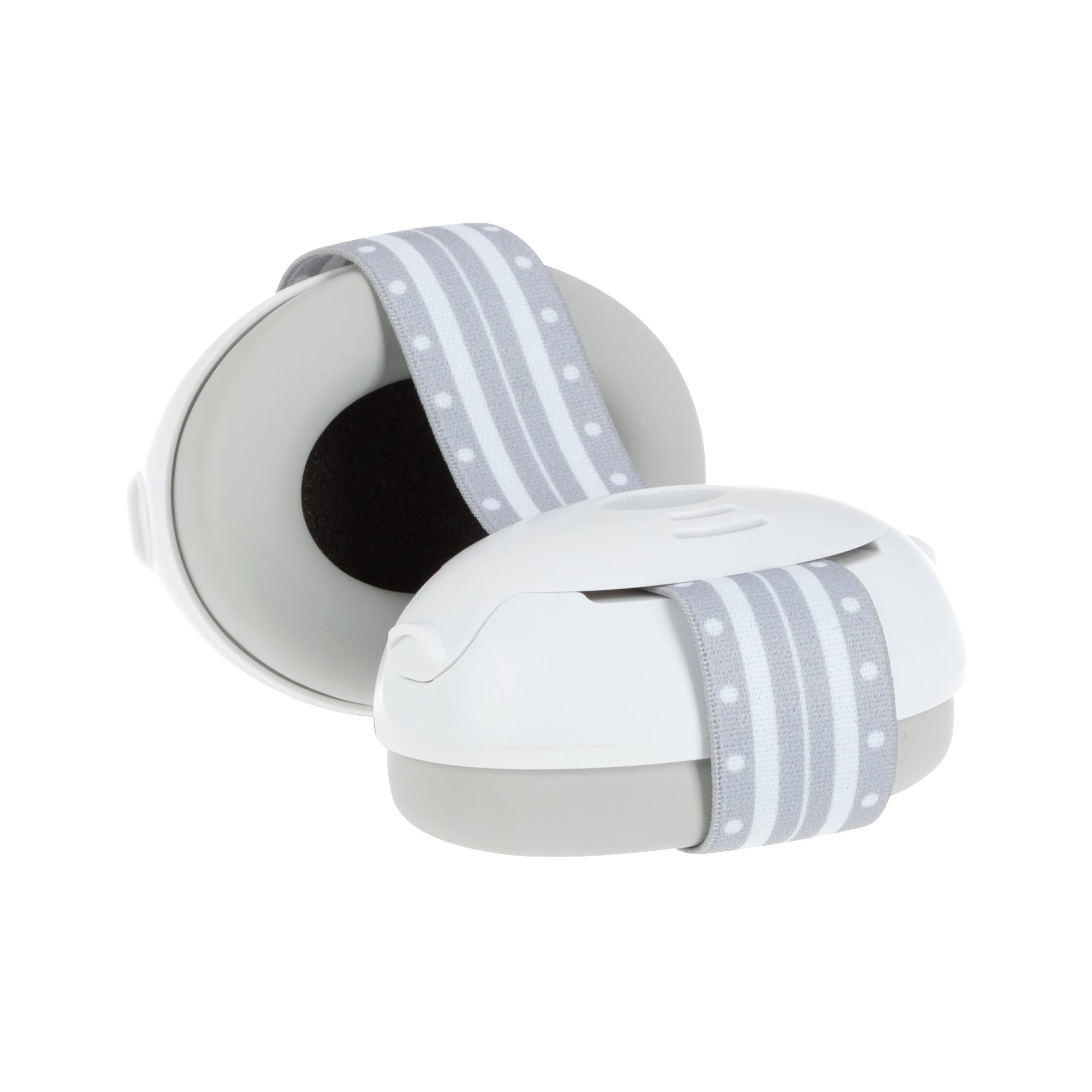 Soft Sounds Baby Earmuffs | White (KAM3)