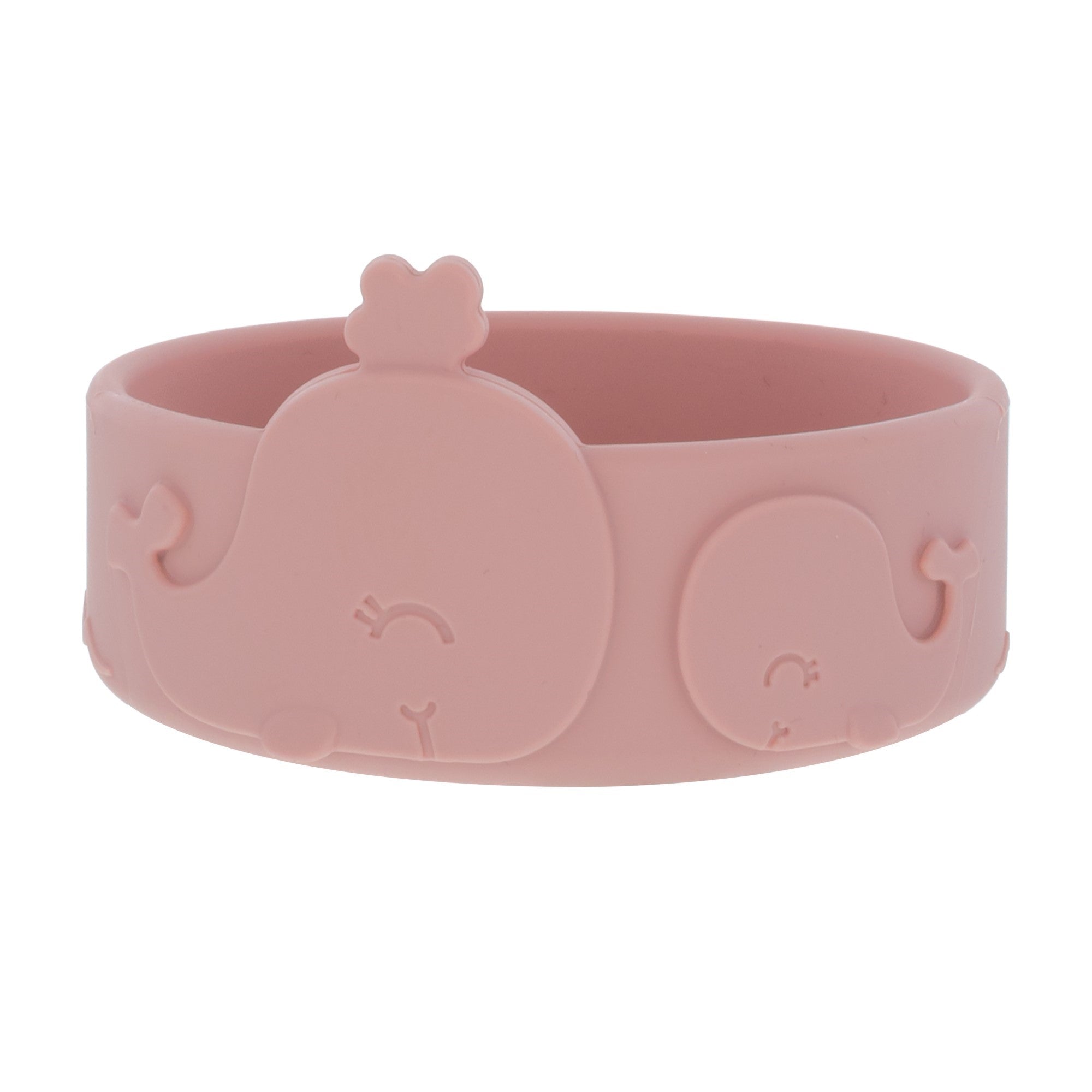 Animal Friends 6-Piece Dinnerware Set - Pink Whale (LUKW)