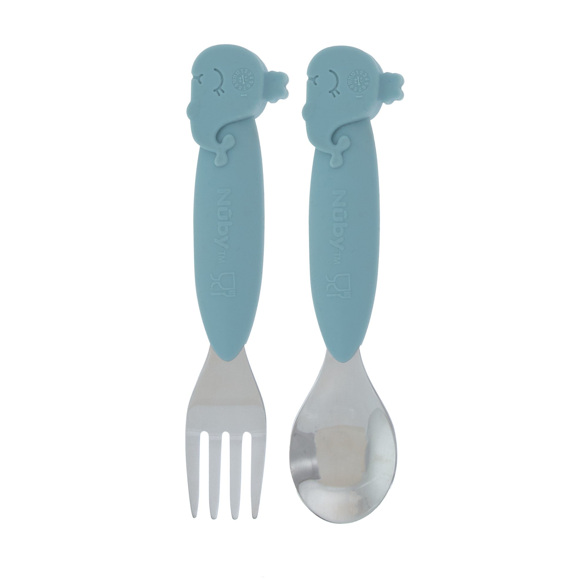 Animal Friends Silicone & Stainless Steel Utensils (RKU6)