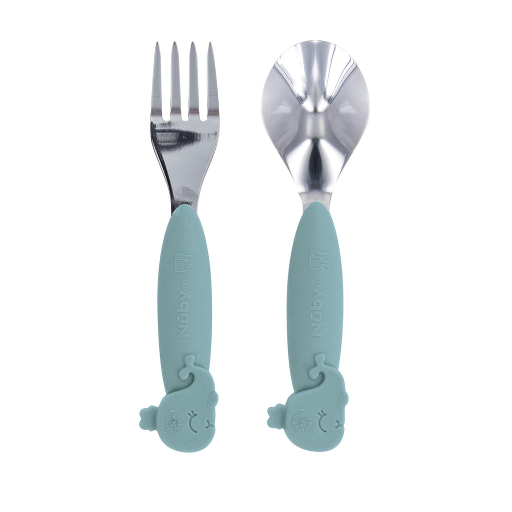 Animal Friends 6-Piece Dinnerware Set - Blue Whale (3802)