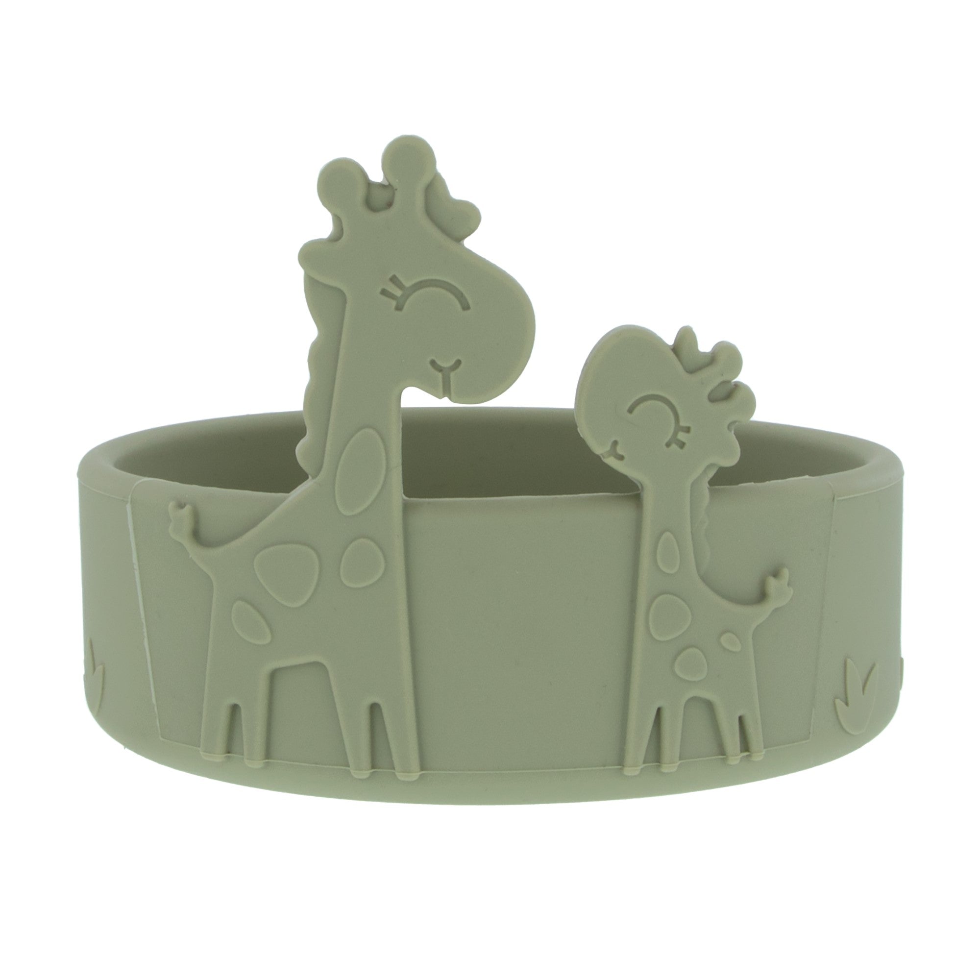 Animal Friends 6-Piece Dinnerware Set - Green Giraffe (A1W7)