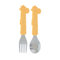 Animal Friends Silicone & Stainless Steel Utensils (RKU6)