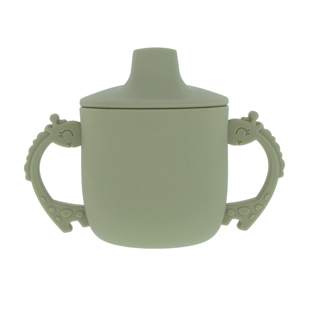 Animal Friends 6-Piece Dinnerware Set - Green Giraffe (A1W7)