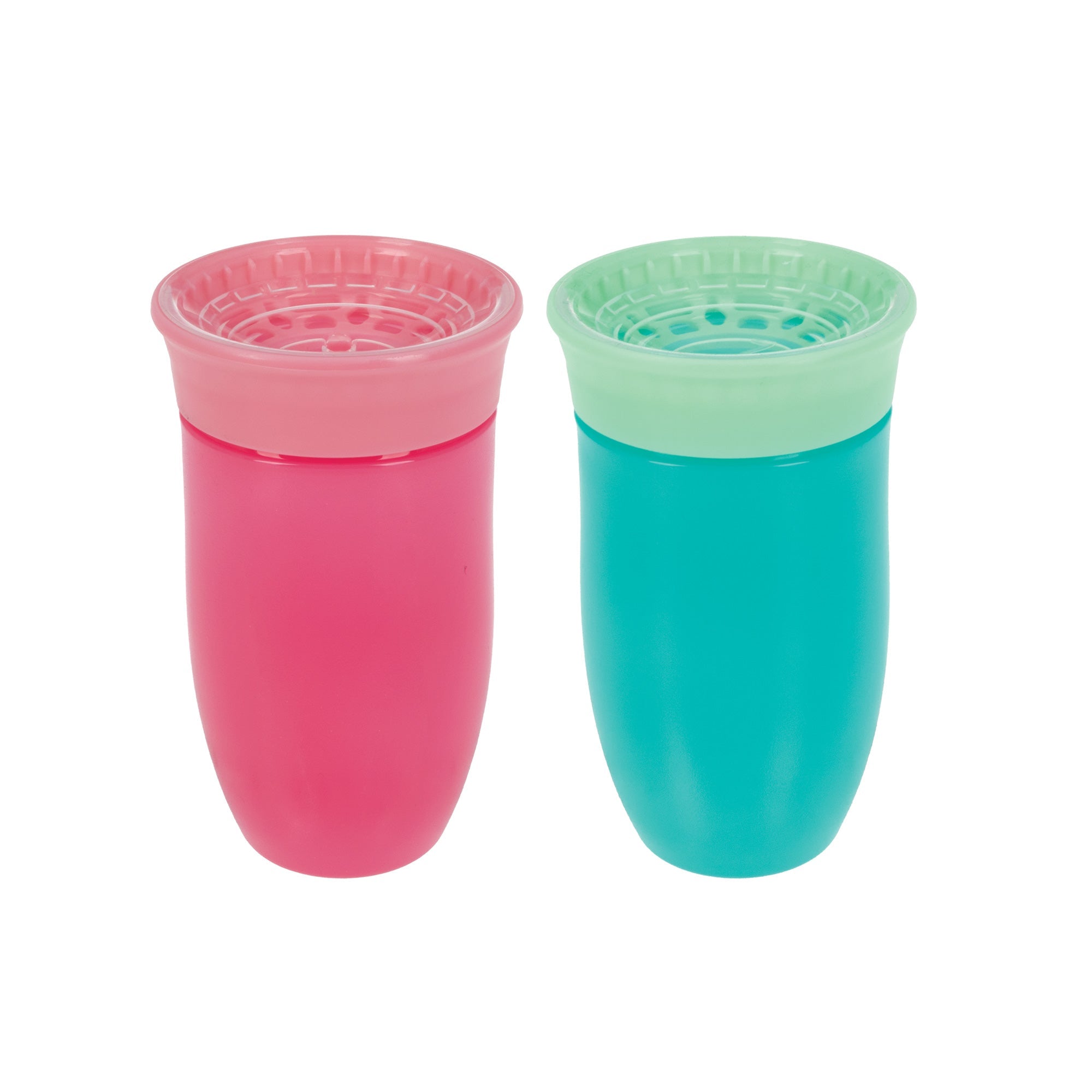 360 Wonder Cup (2 Pack - 10 oz) | Pink/Aqua (TI2D)