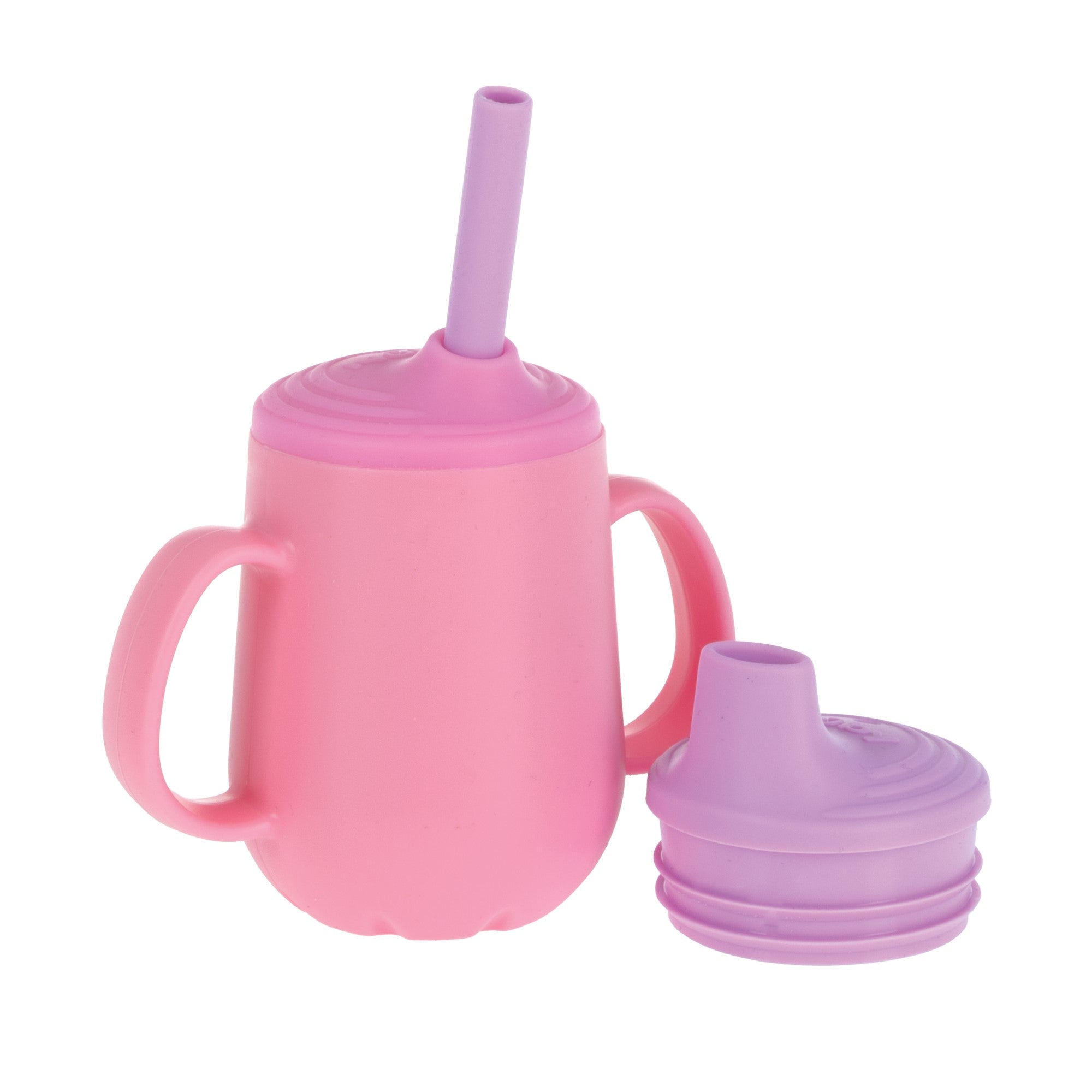 3-Stage Training Cup Set with Handles | Pink (JFUG)