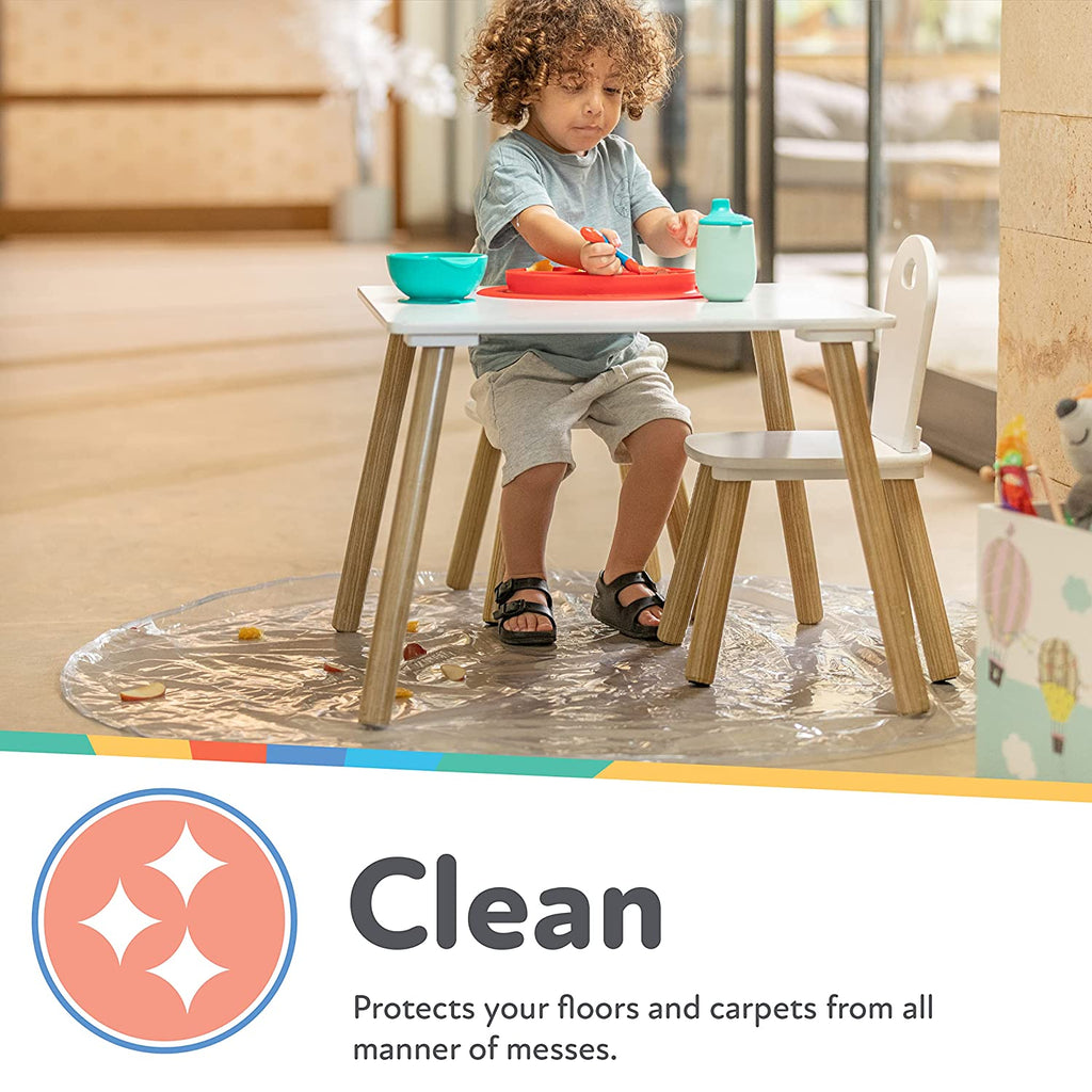 No-Mess Mealtime Floor Mat (2VRQ)