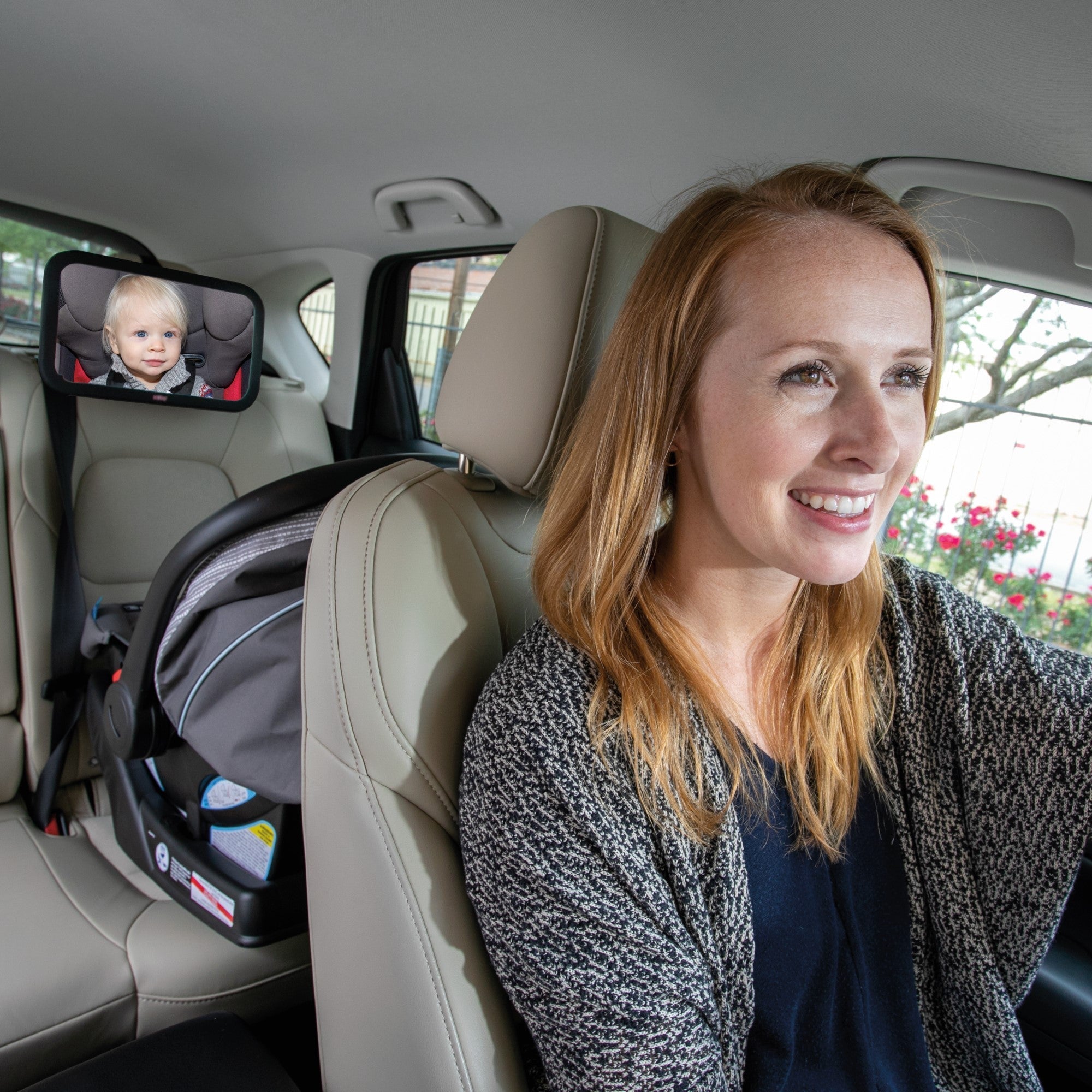 Adjustable Backseat Baby View Mirror (TUBO)