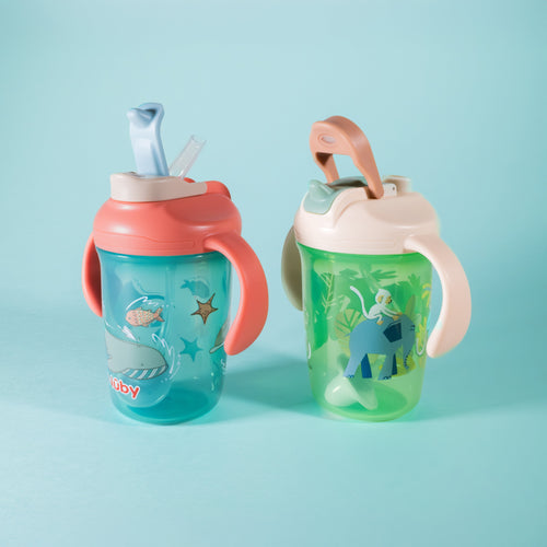 2-in-1 Toddler Cup (2 Pack) | Jungle & Ocean (211C)