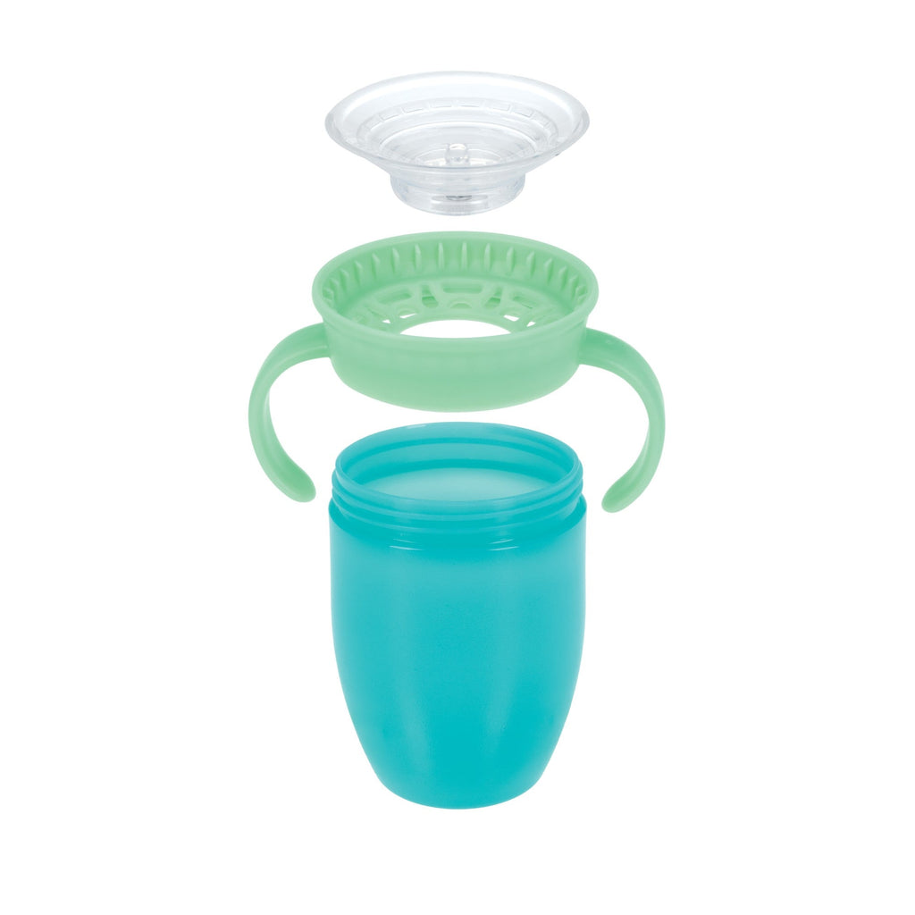 360 Wonder Cup with Handles (3 Pack - 5 oz) | Blue/Red/Aqua (FKYF)