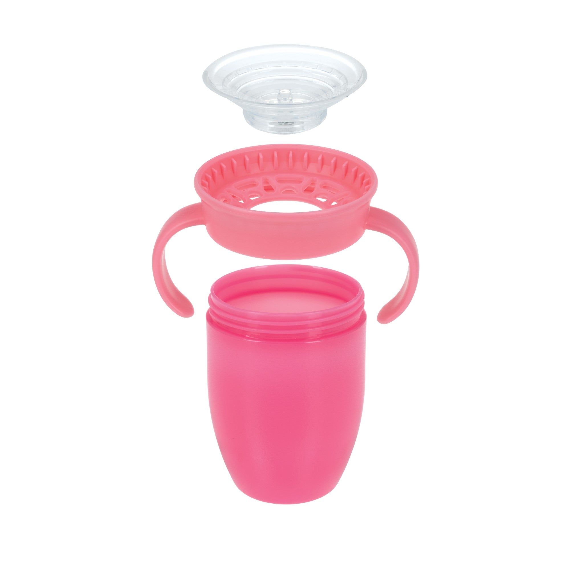 360 Wonder Cup with Handles (3 Pack - 5 oz) | Purple/Pink/Aqua (I0EH)
