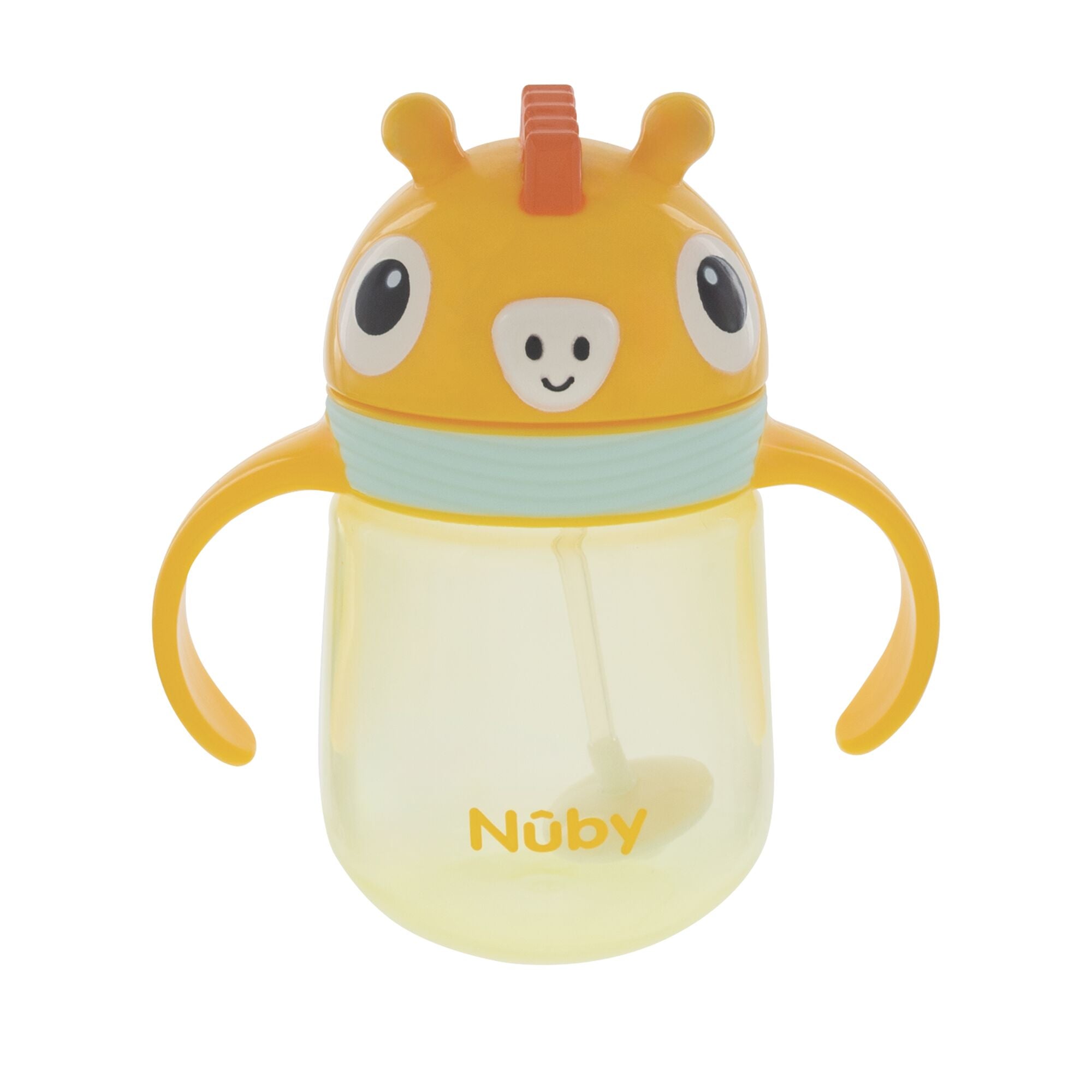 Clik-It Silicone Straw Trainer Cup | Giraffe (UCFS)